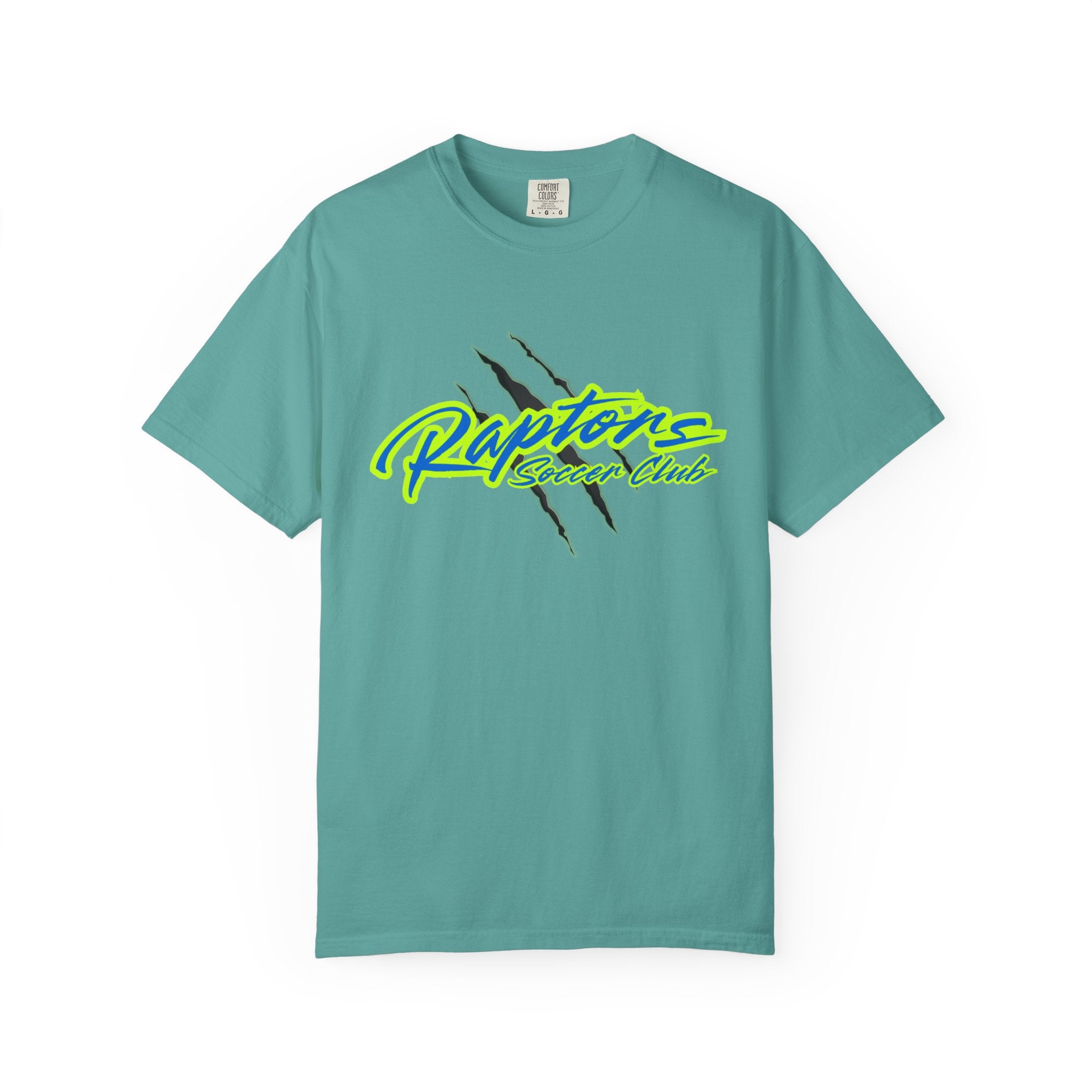 Raptors Surf Club T-Shirt — Vintage Skate Vibe Graphic Tee