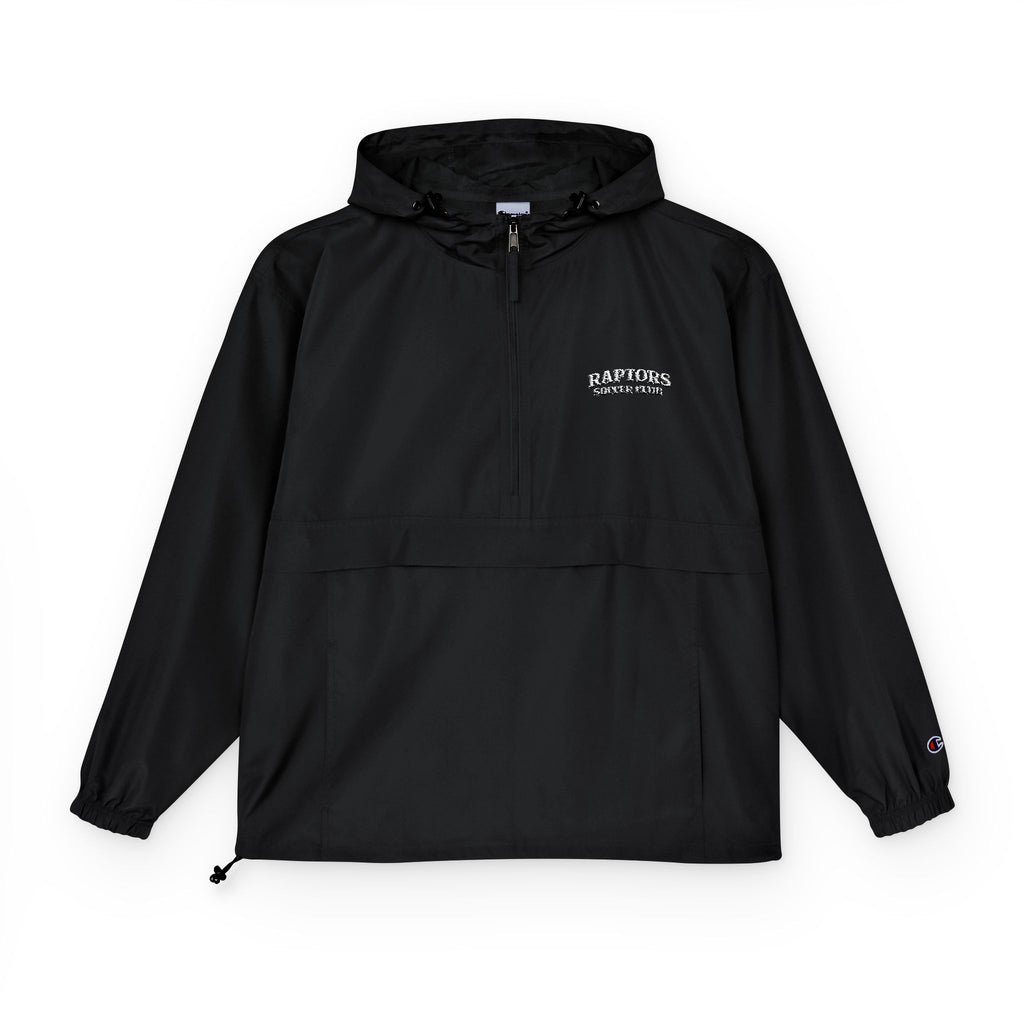 Packable Anorak Jacket — Lightweight Windbreaker with Logo