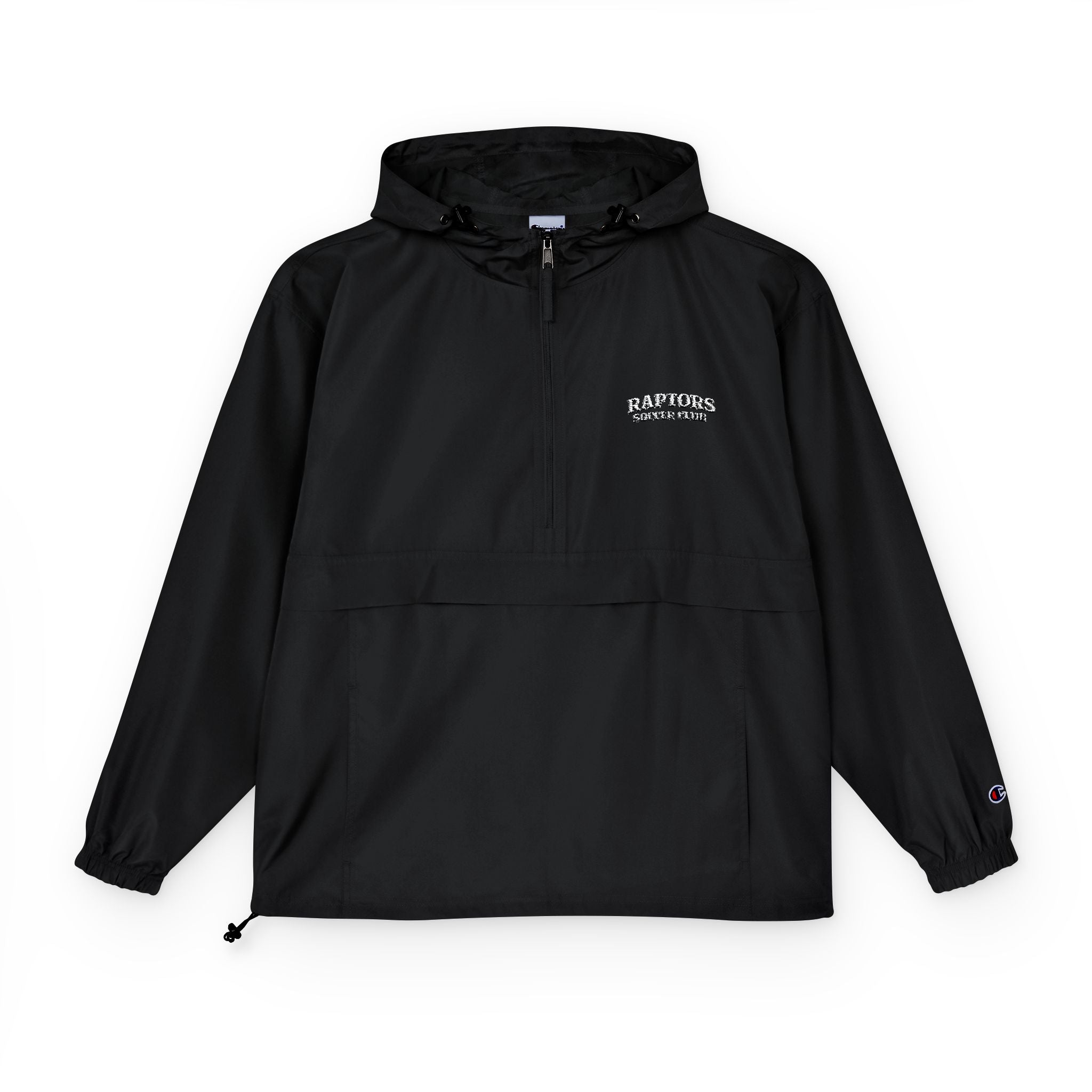 Packable Anorak Jacket — Lightweight Windbreaker with Logo