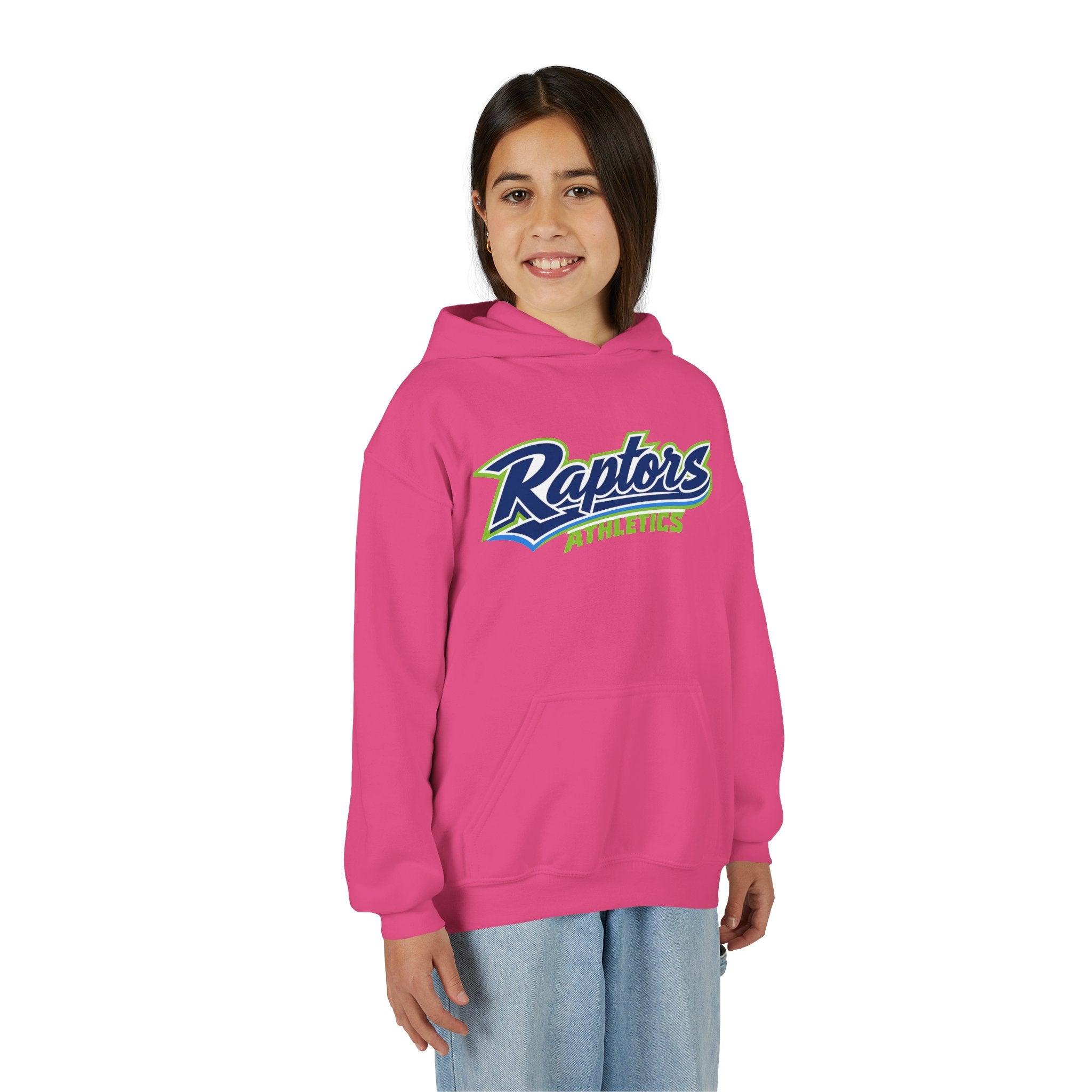 Raptors Athletics Youth Hoodie — Kids Team Logo Pullover