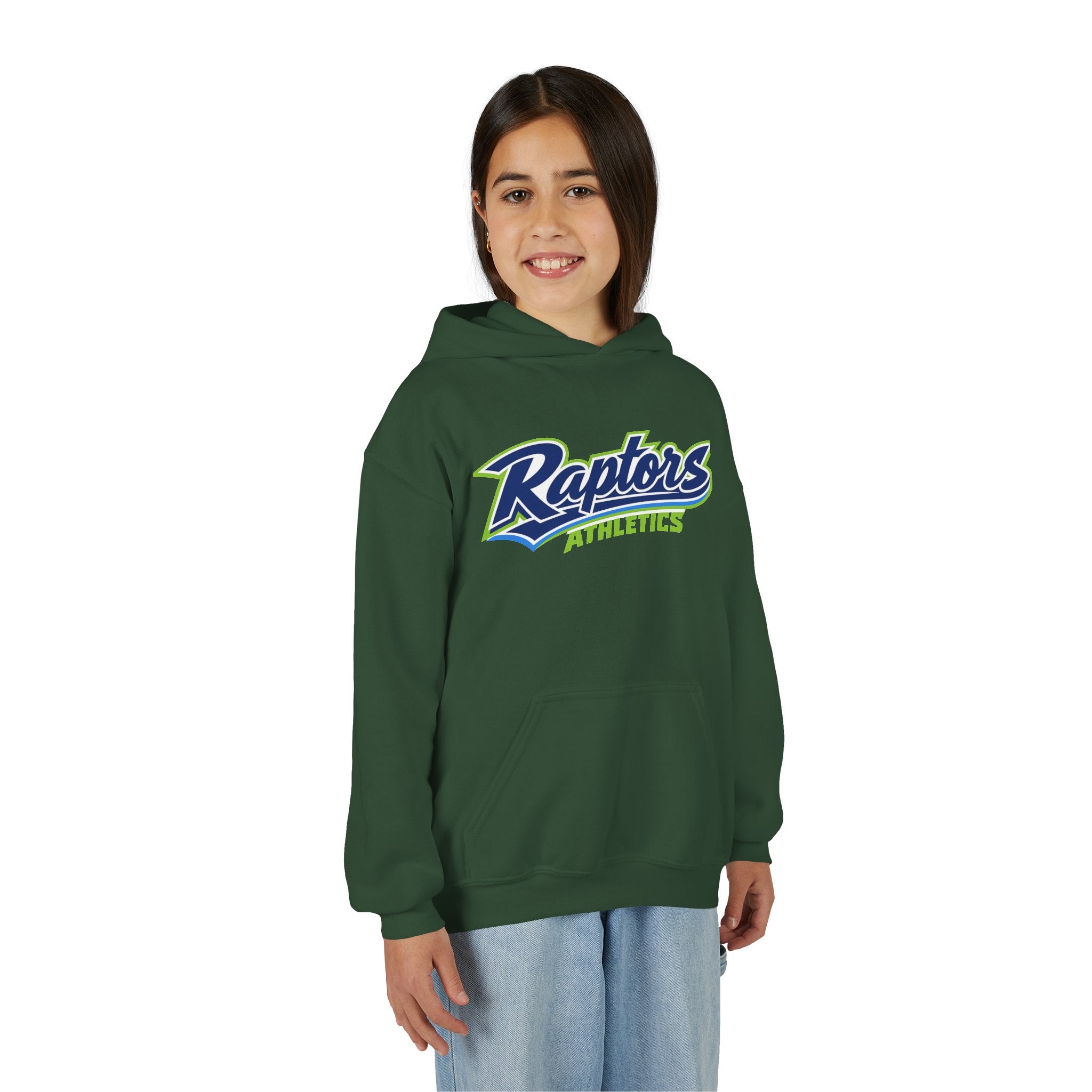 Raptors Athletics Youth Hoodie — Kids Team Logo Pullover