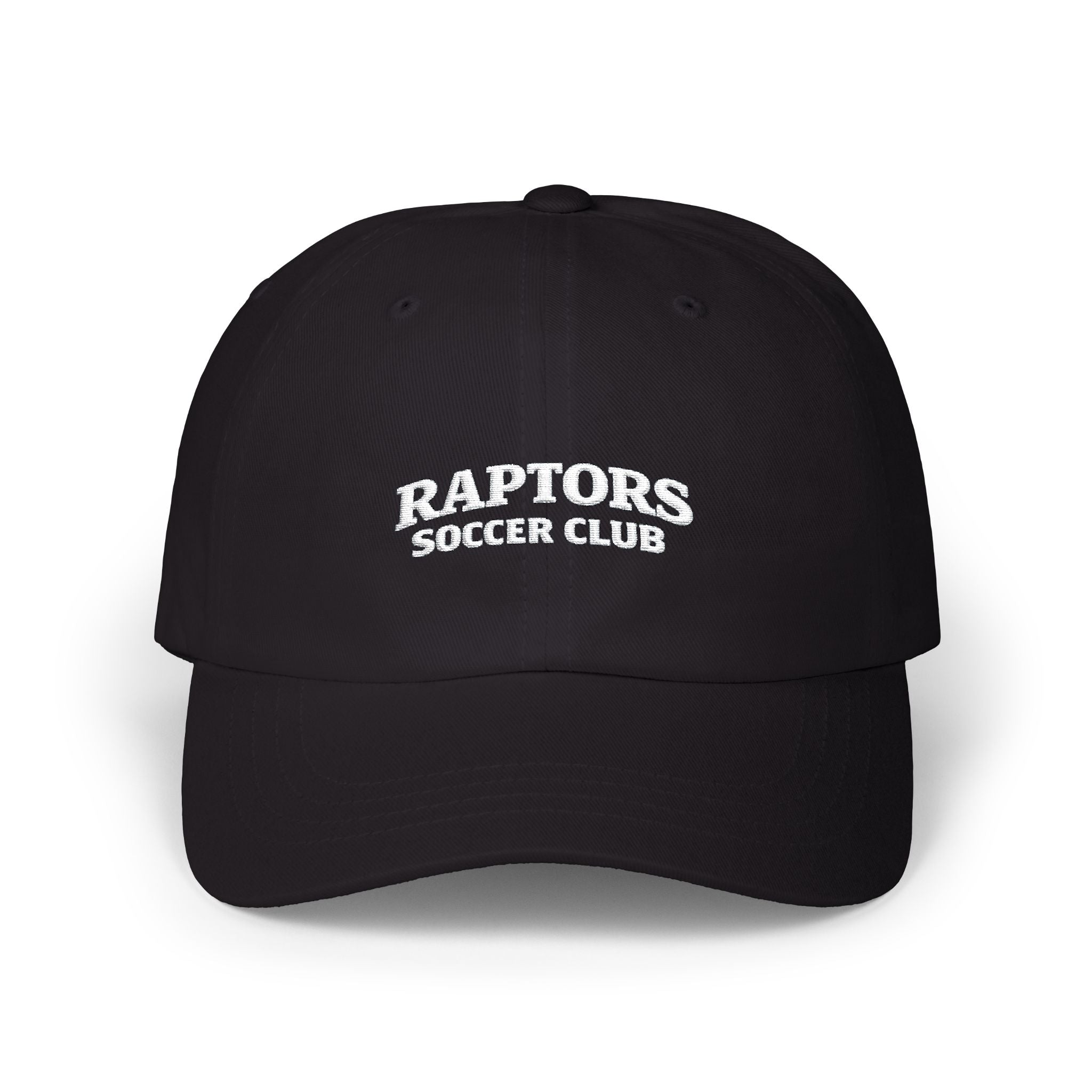 Raptors Soccer Club Camo Dad Cap — Classic Adjustable Baseball Hat