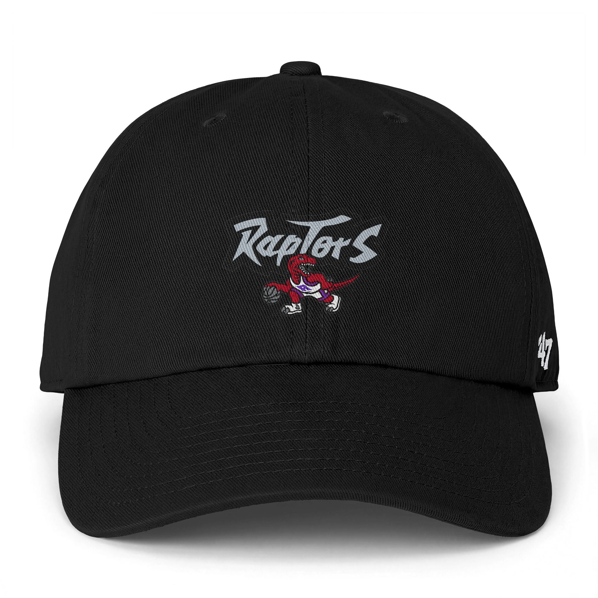 Raptors Clean Up Cap — Embroidered Basketball Dad Hat