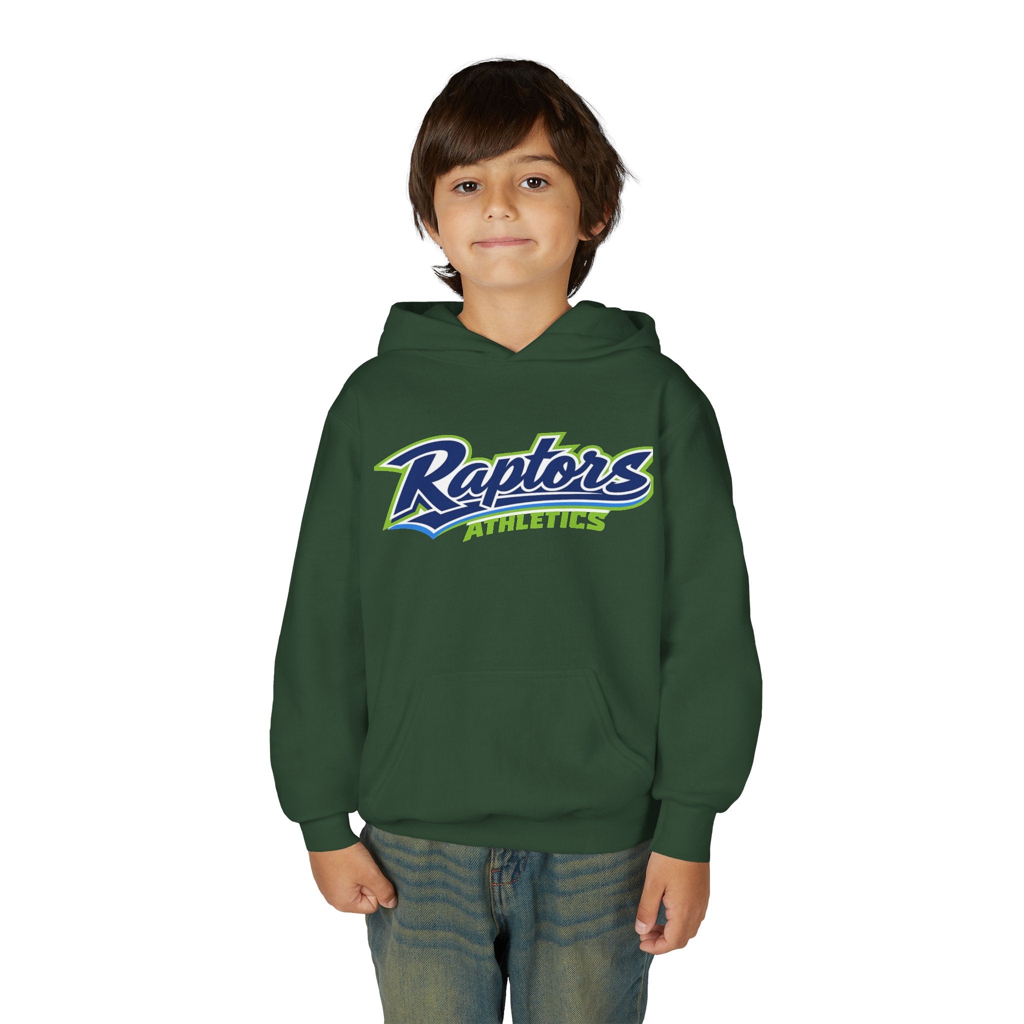 Raptors Athletics Youth Hoodie — Kids Team Logo Pullover