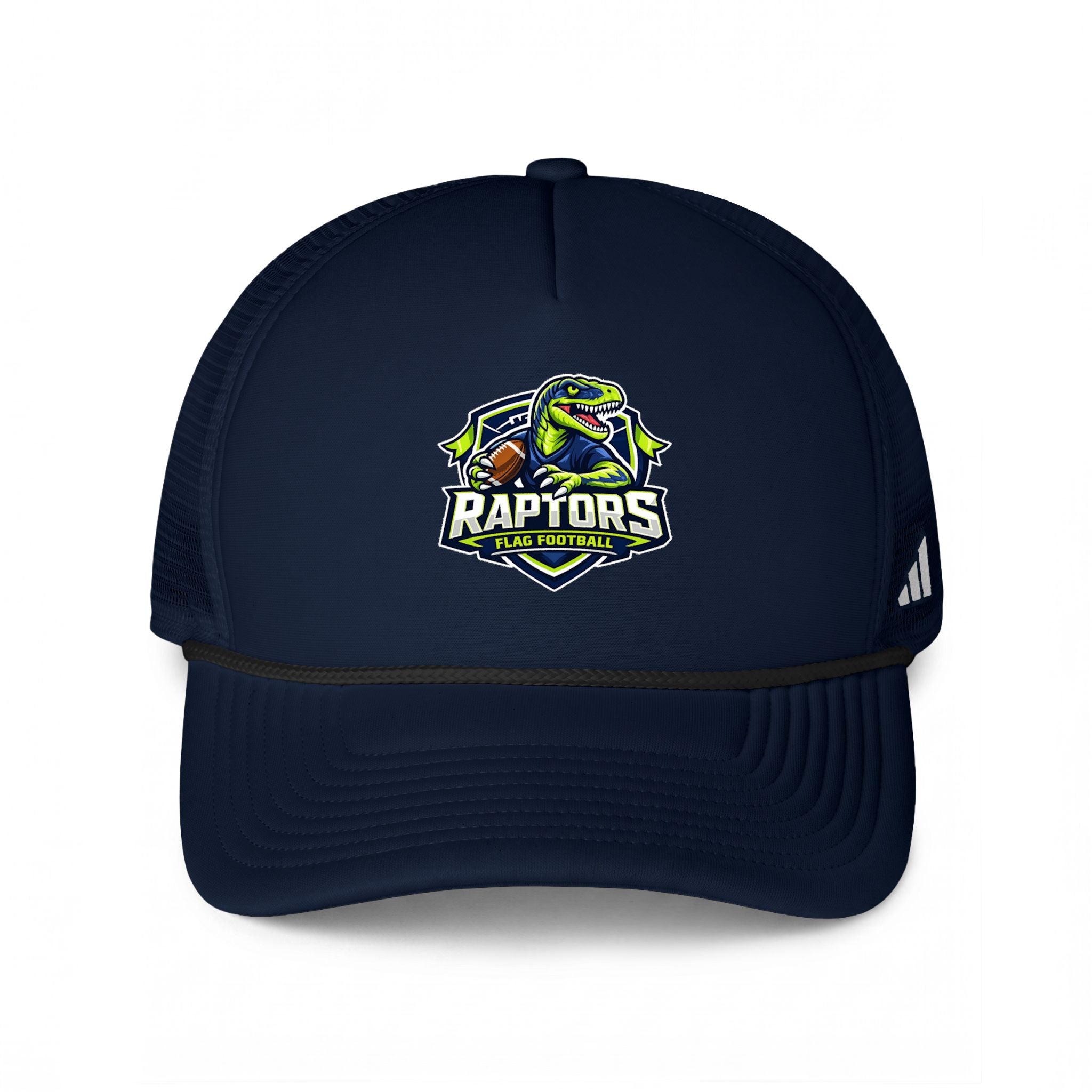 Raptors Snake Football Trucker Cap — Mesh Back Sports Hat