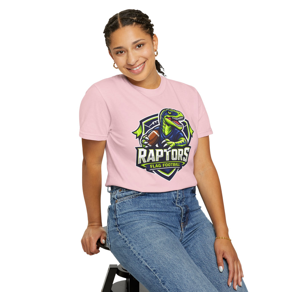 Raptors Flag Football T-Shirt — Comfort Colors
