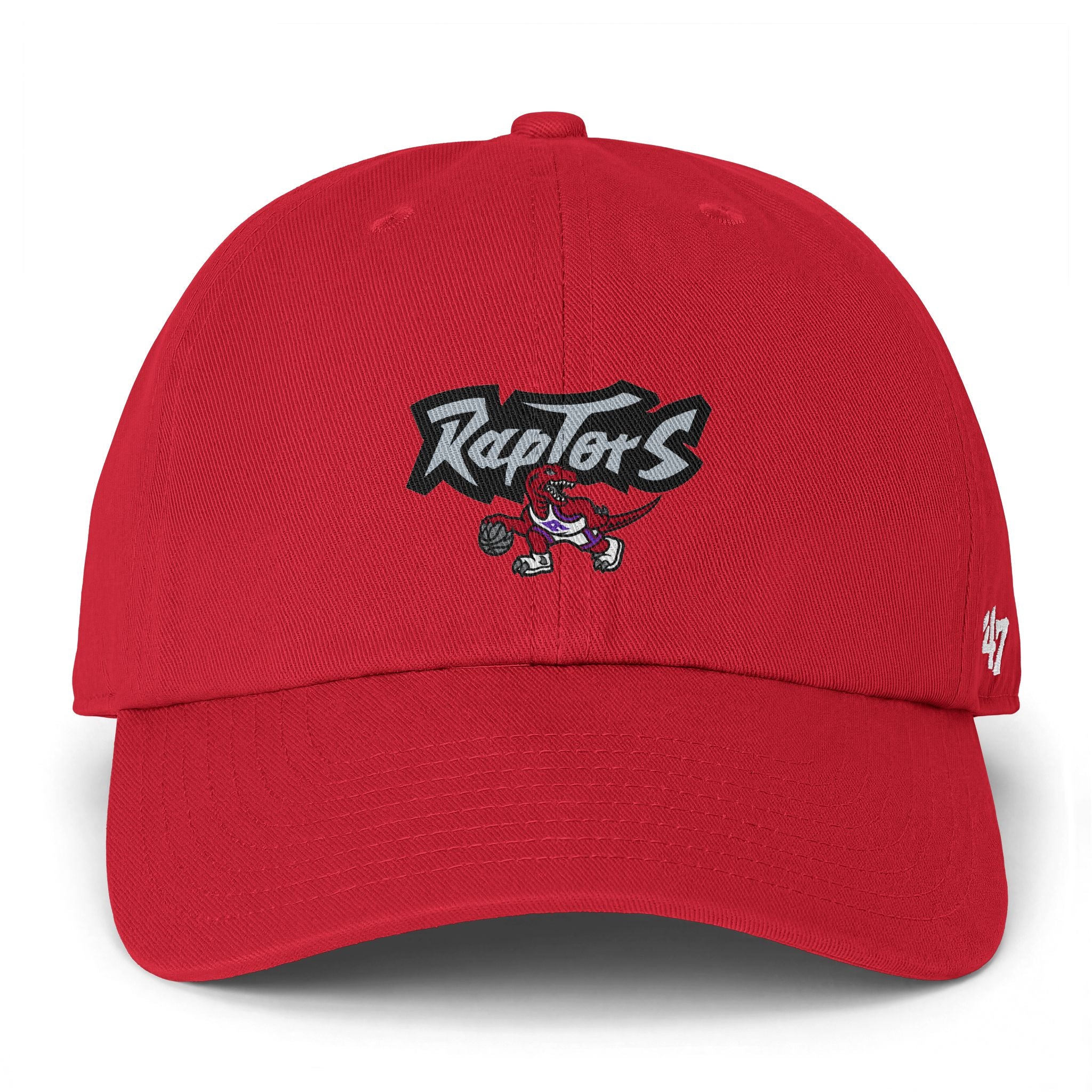 Raptors Clean Up Cap — Embroidered Basketball Dad Hat