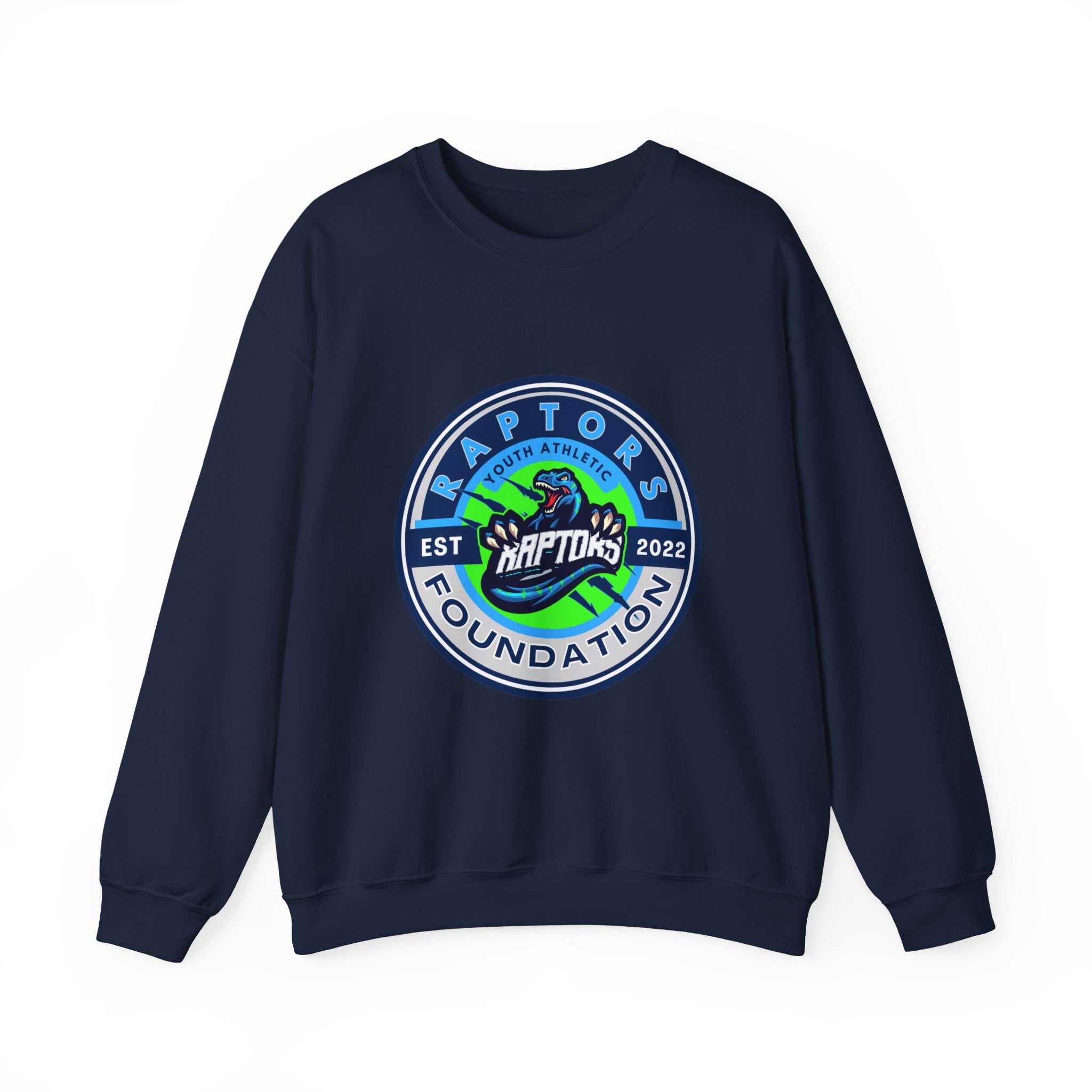 Raptors Foundation Crewneck Sweatshirt — Est. 2022 Athletic Logo
