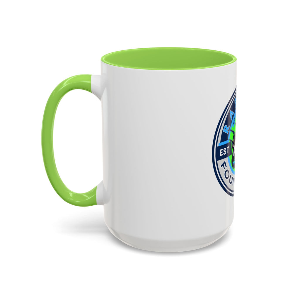 Raptors Foundation Logo Mug — Youth Athletic Team Coffee Cup (11oz/15oz)