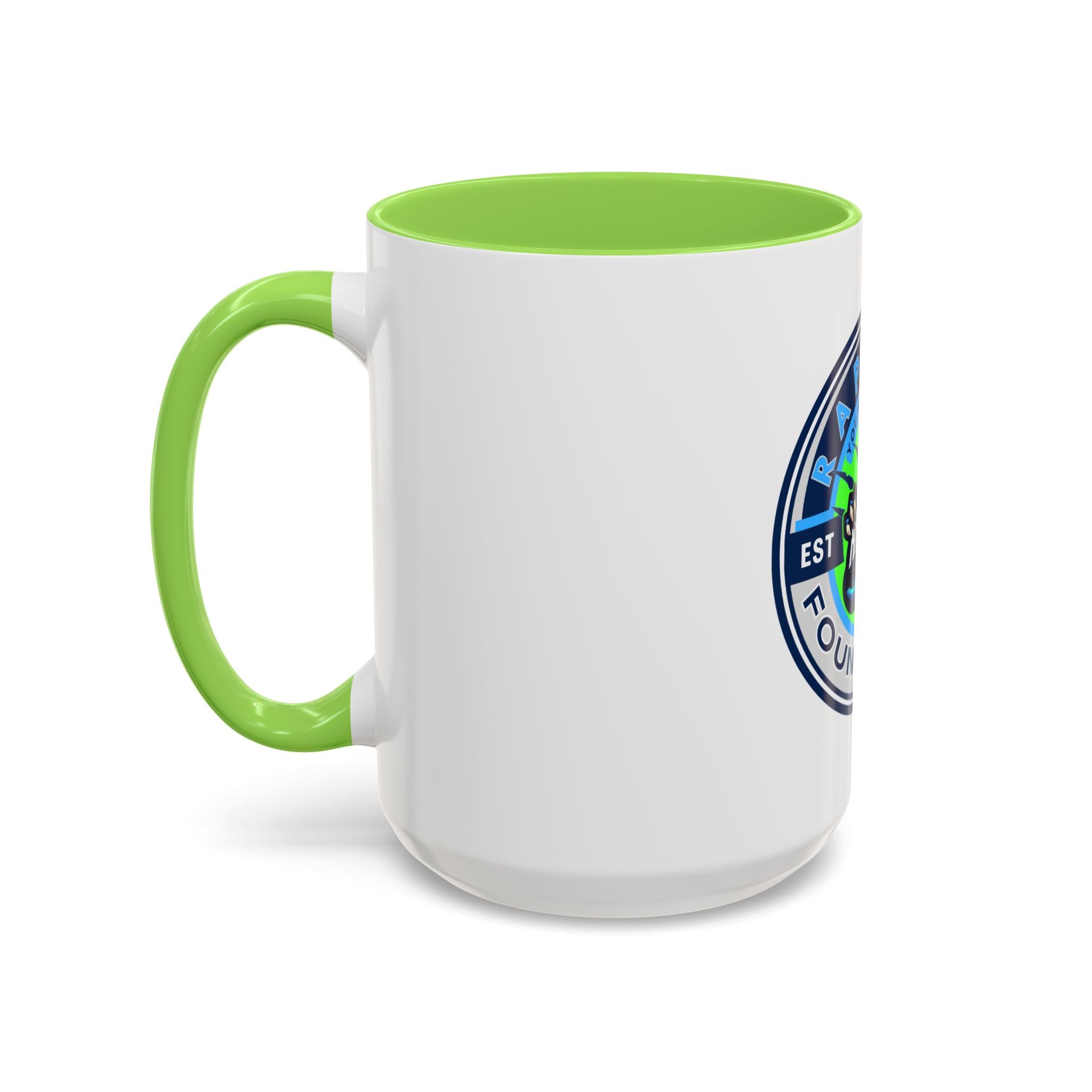 Raptors Foundation Logo Mug — Youth Athletic Team Coffee Cup (11oz/15oz)