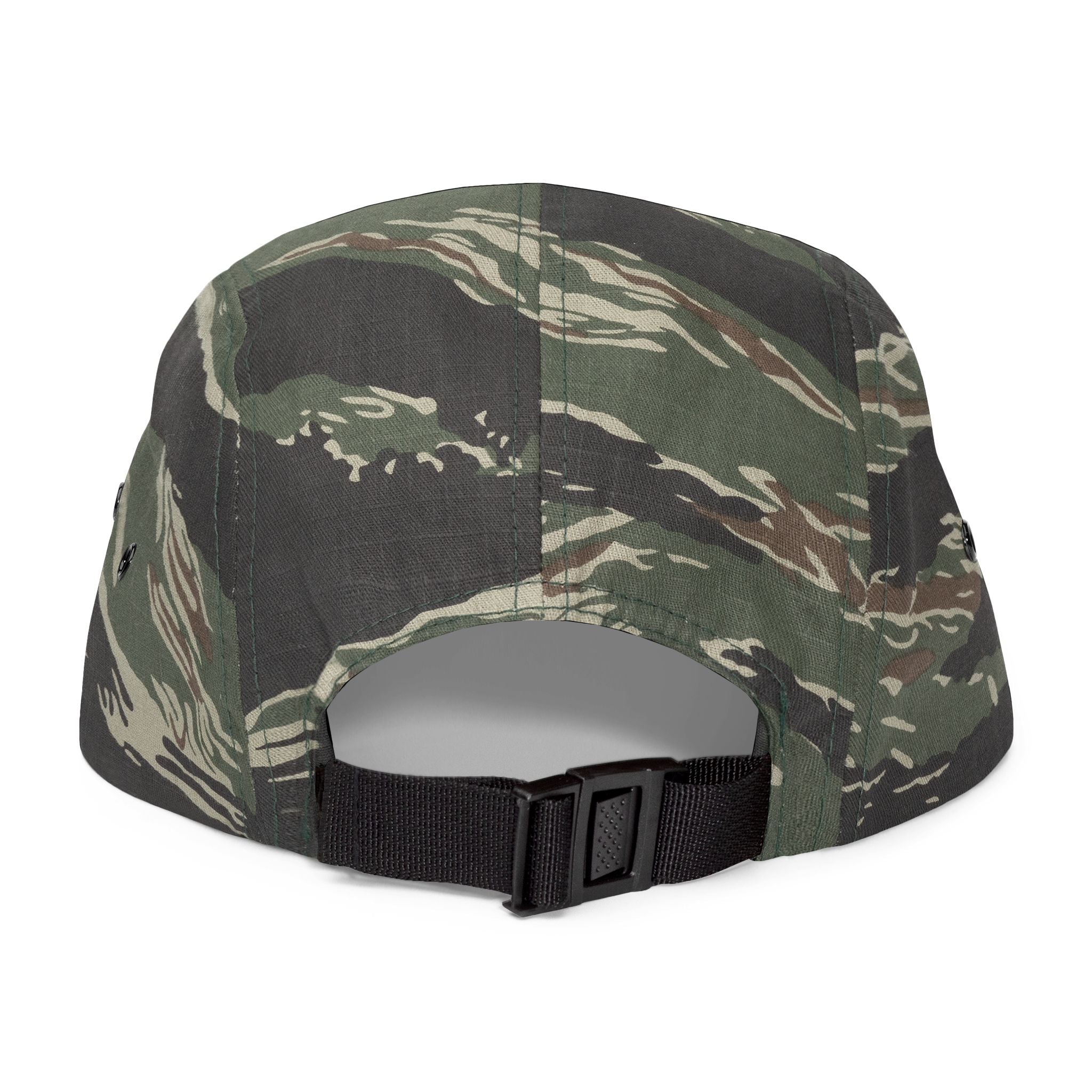 Embroidered Outdoor Patch 5-Panel Cap — Adventure Wave Logo