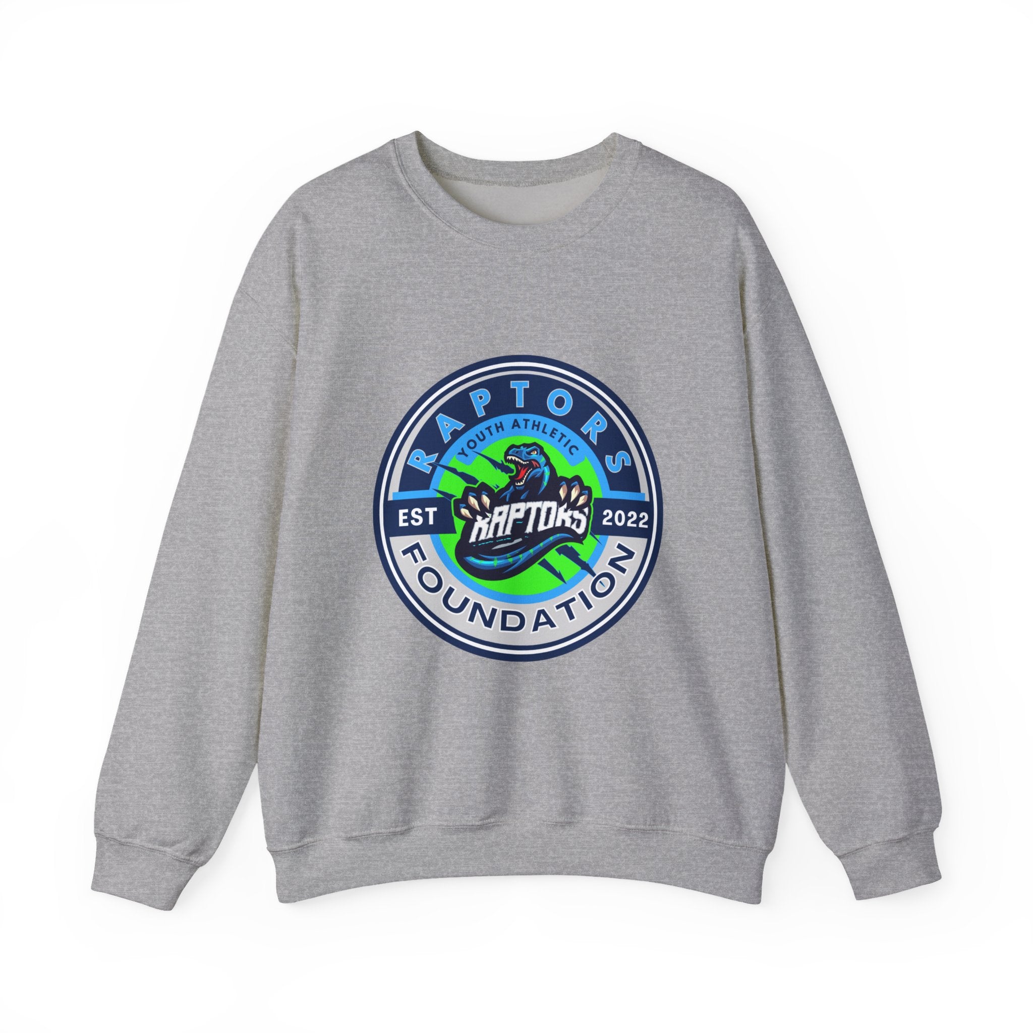 Raptors Foundation Crewneck Sweatshirt — Est. 2022 Athletic Logo