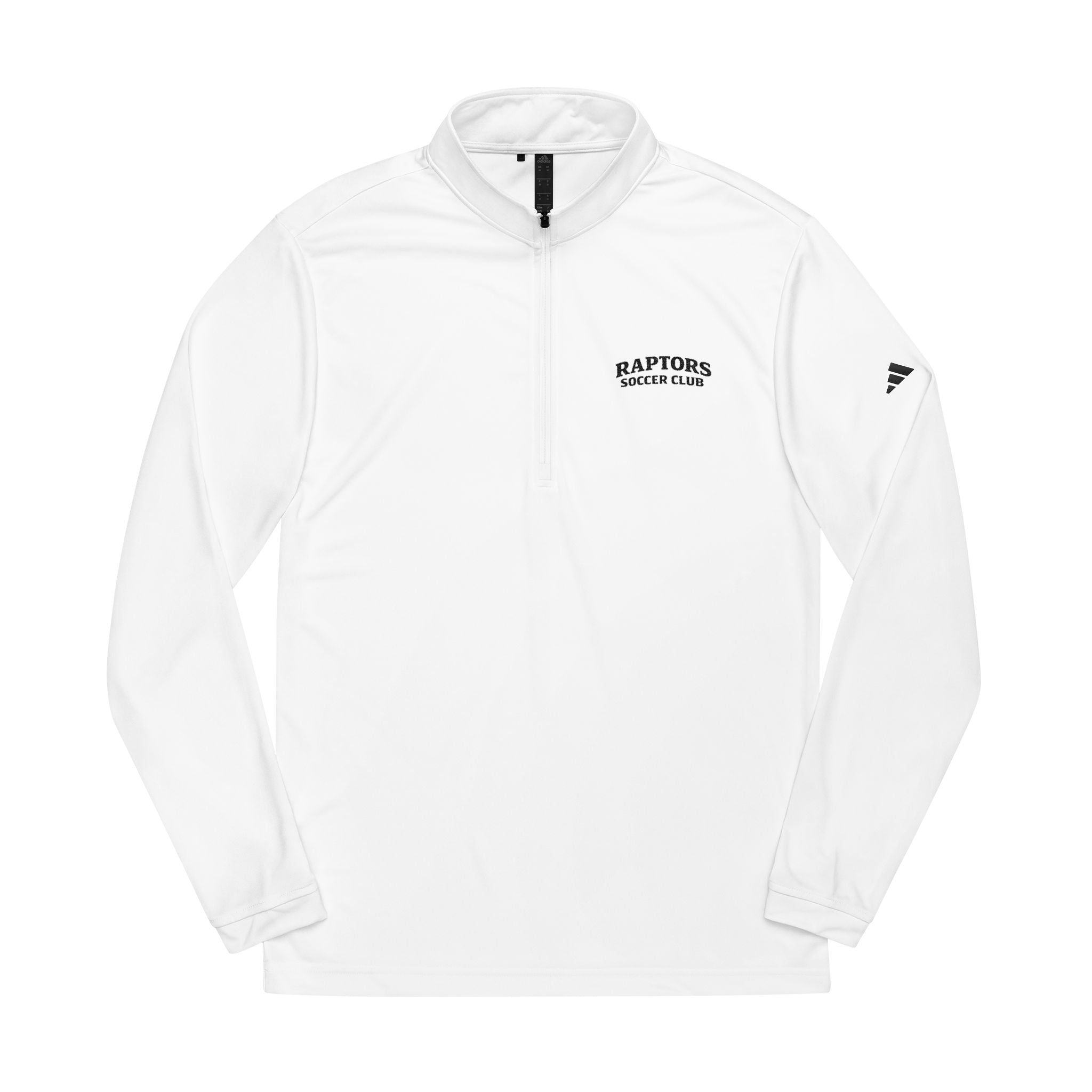 Embroidered Quarter-Zip Pullover — Raptors Soccer Club