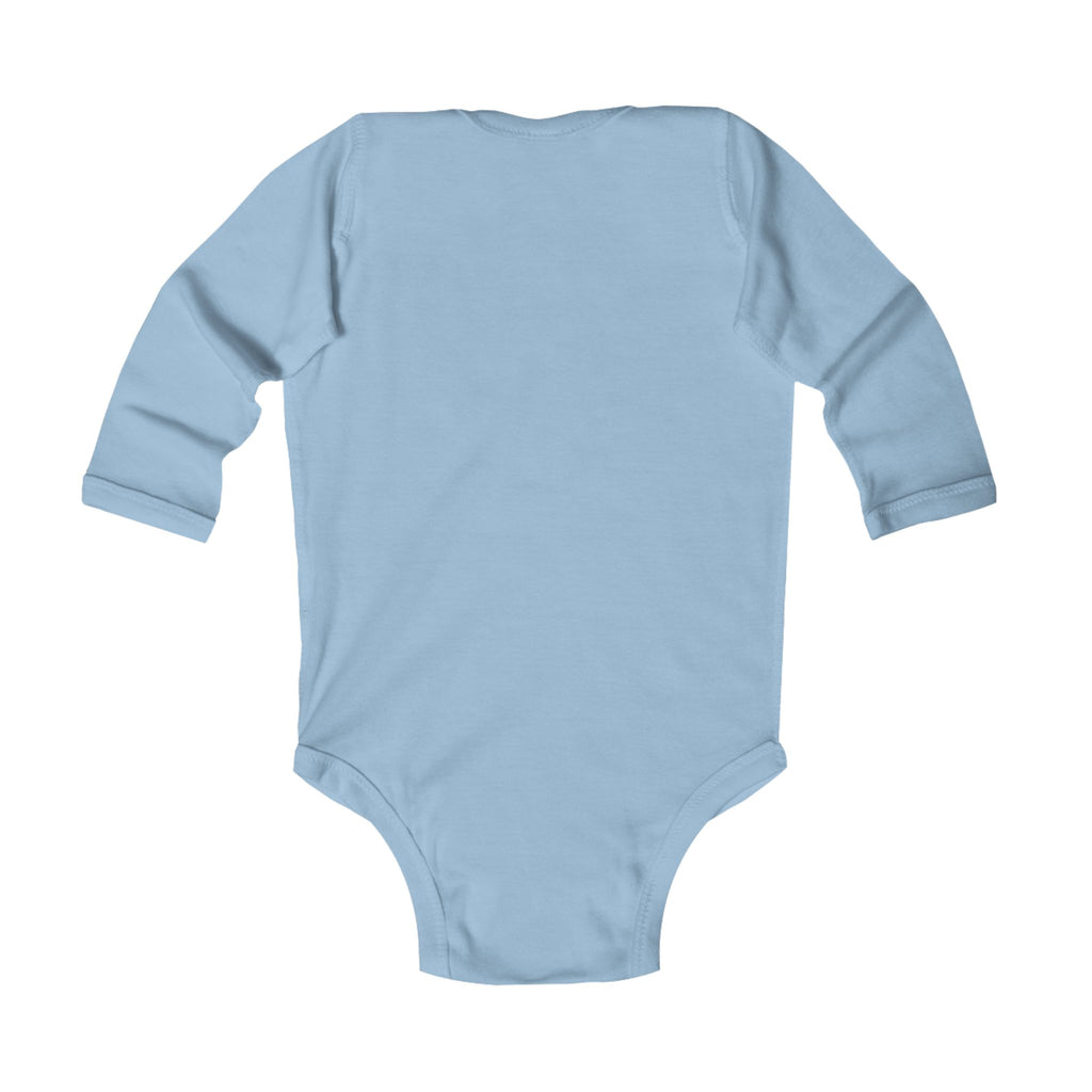 Infant Bodysuit — 'Raptors Foundation' Patch Graphic Long-Sleeve Baby Onesie
