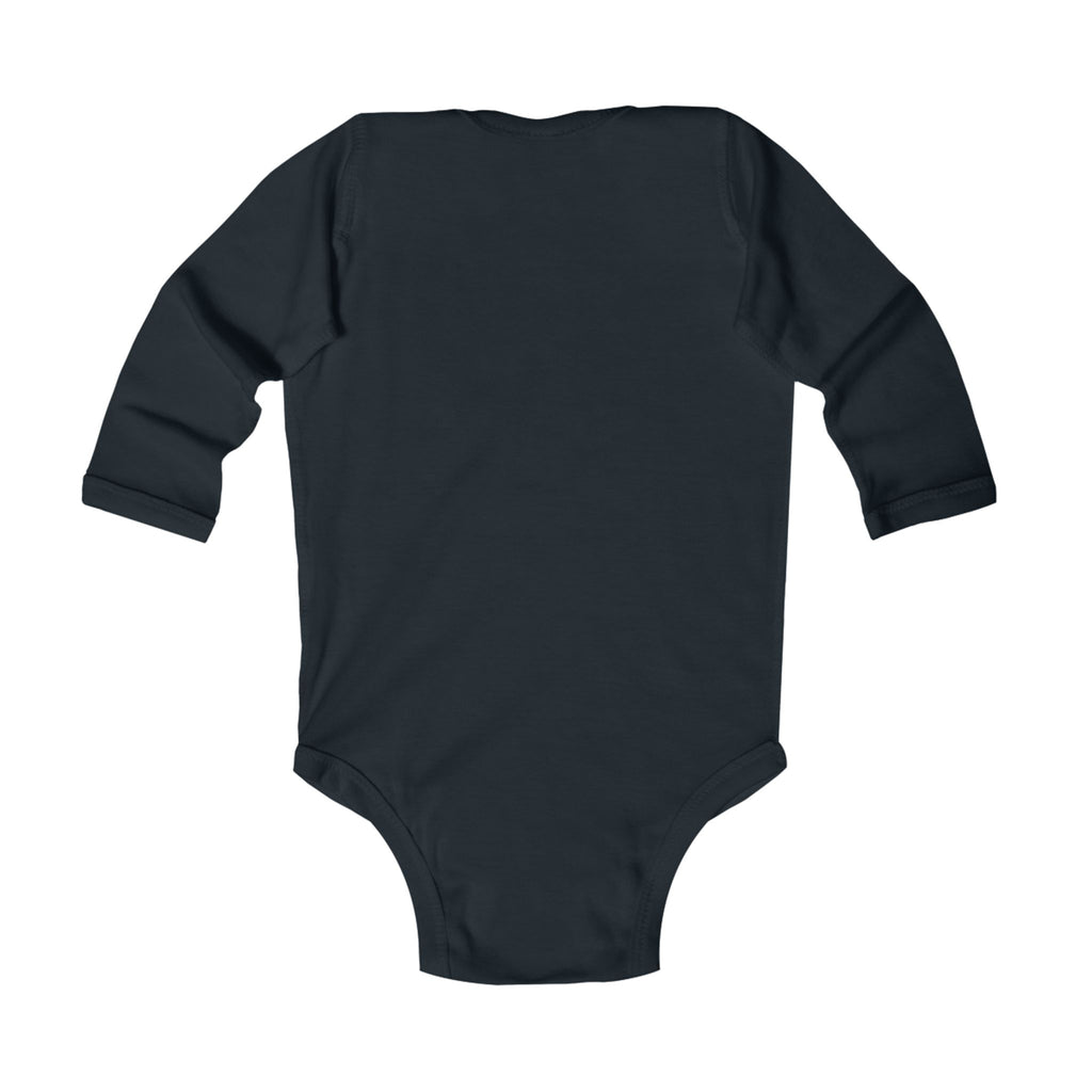Infant Bodysuit — 'Raptors Foundation' Patch Graphic Long-Sleeve Baby Onesie
