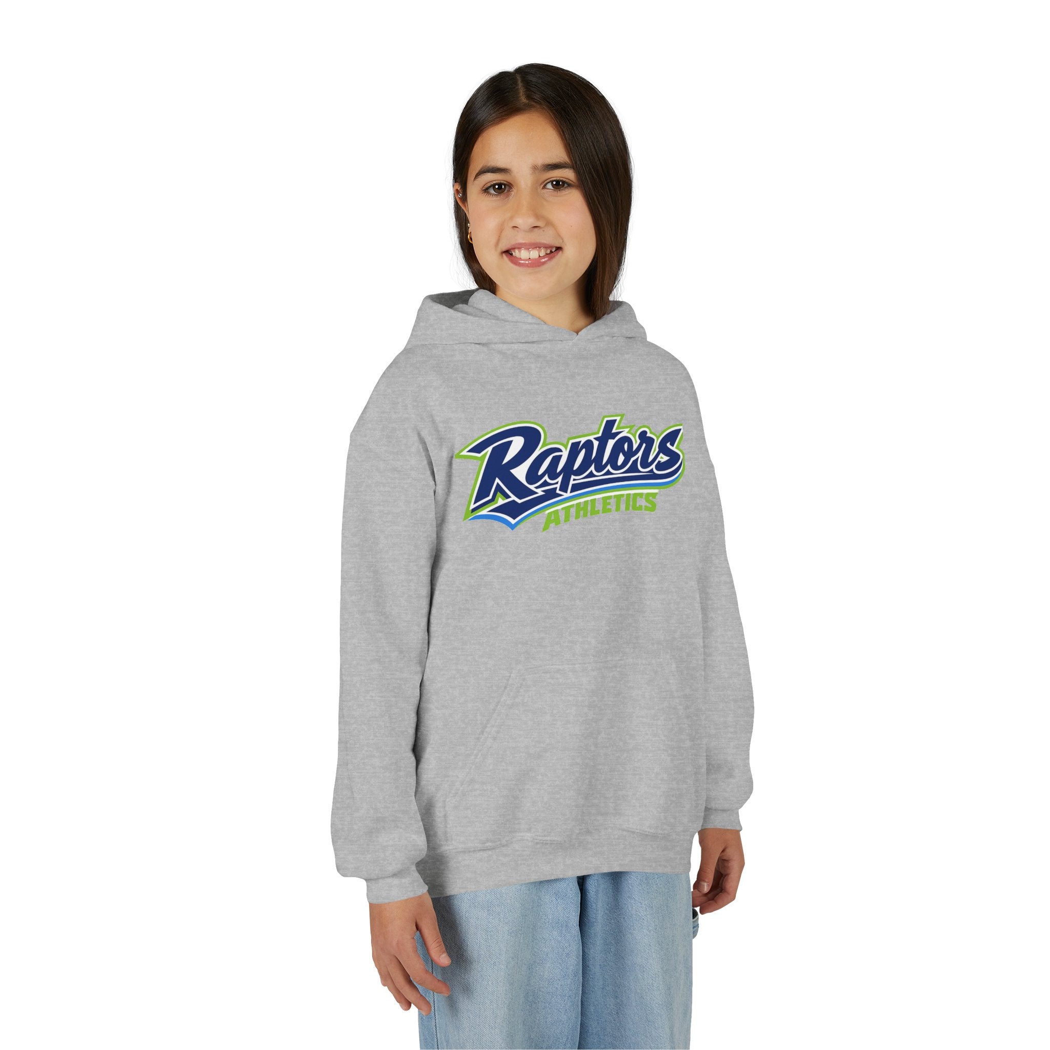 Raptors Athletics Youth Hoodie — Kids Team Logo Pullover