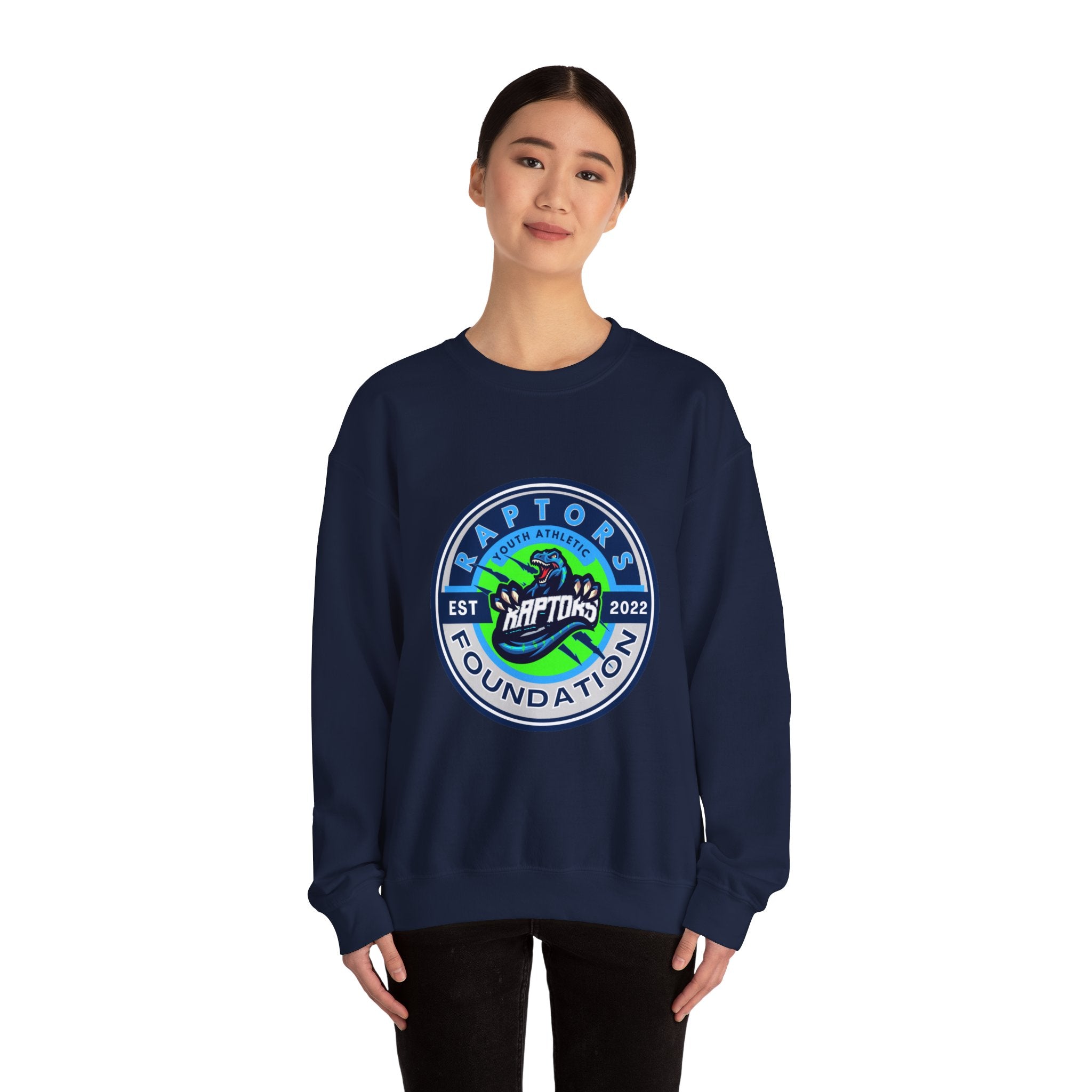 Raptors Foundation Crewneck Sweatshirt — Est. 2022 Athletic Logo