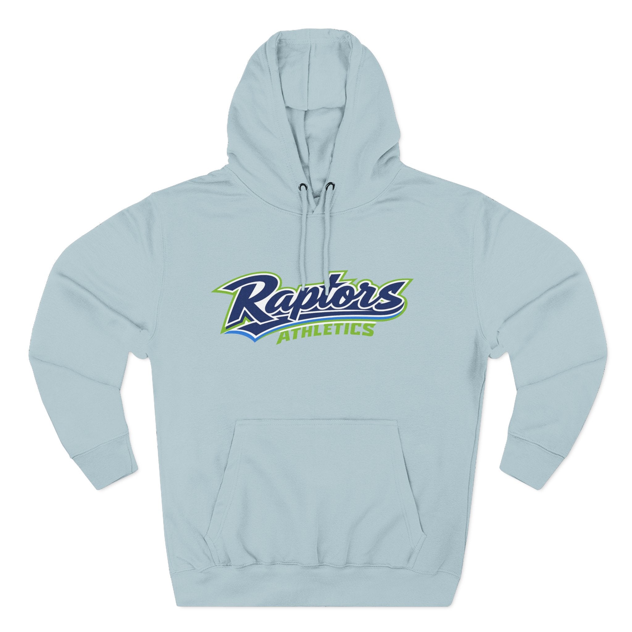 Raptors Athletics Hoodie — Three-Panel Fleece Pullover