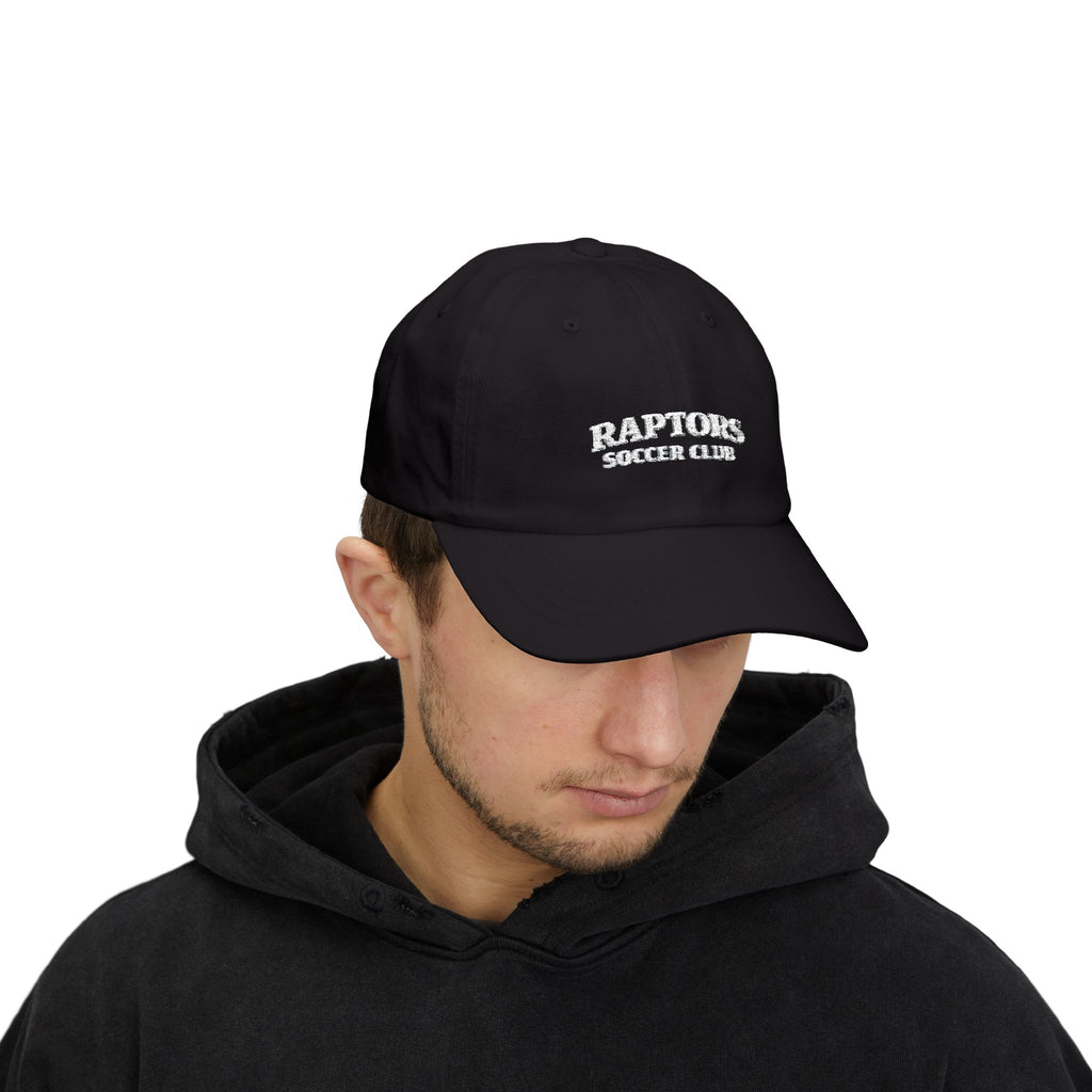 Raptors Soccer Club Camo Dad Cap — Classic Adjustable Baseball Hat