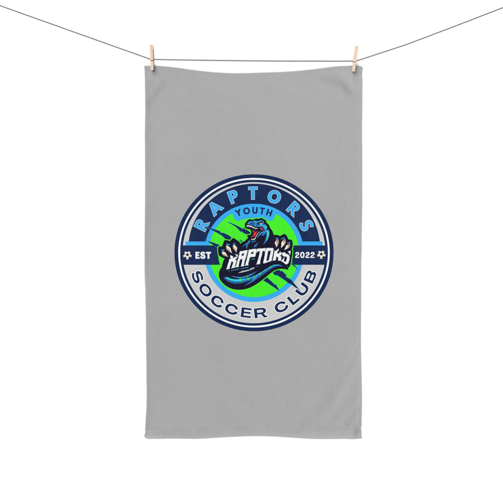 Raptors Soccer Club Youth Logo Hand Towel — Team Sports Hand Towel (Established 2022)