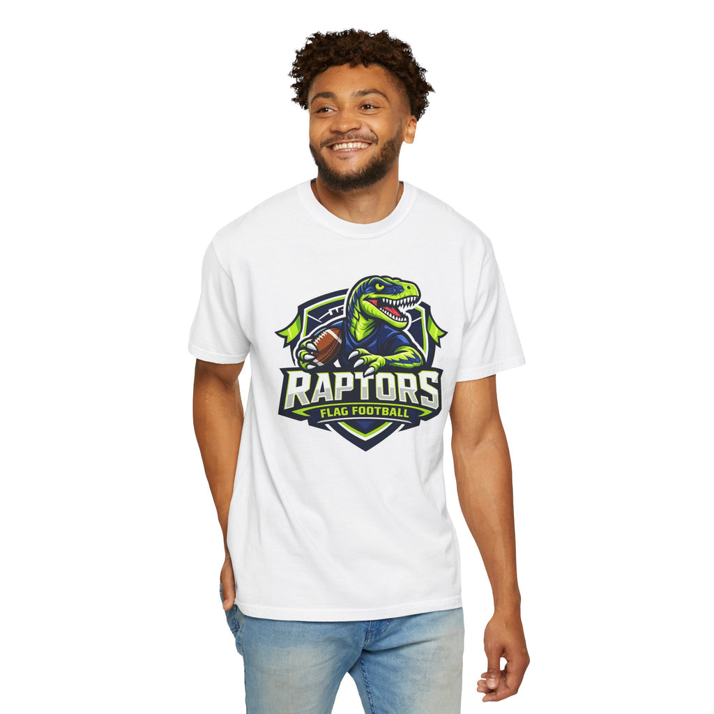 Raptors Flag Football T-Shirt — Comfort Colors