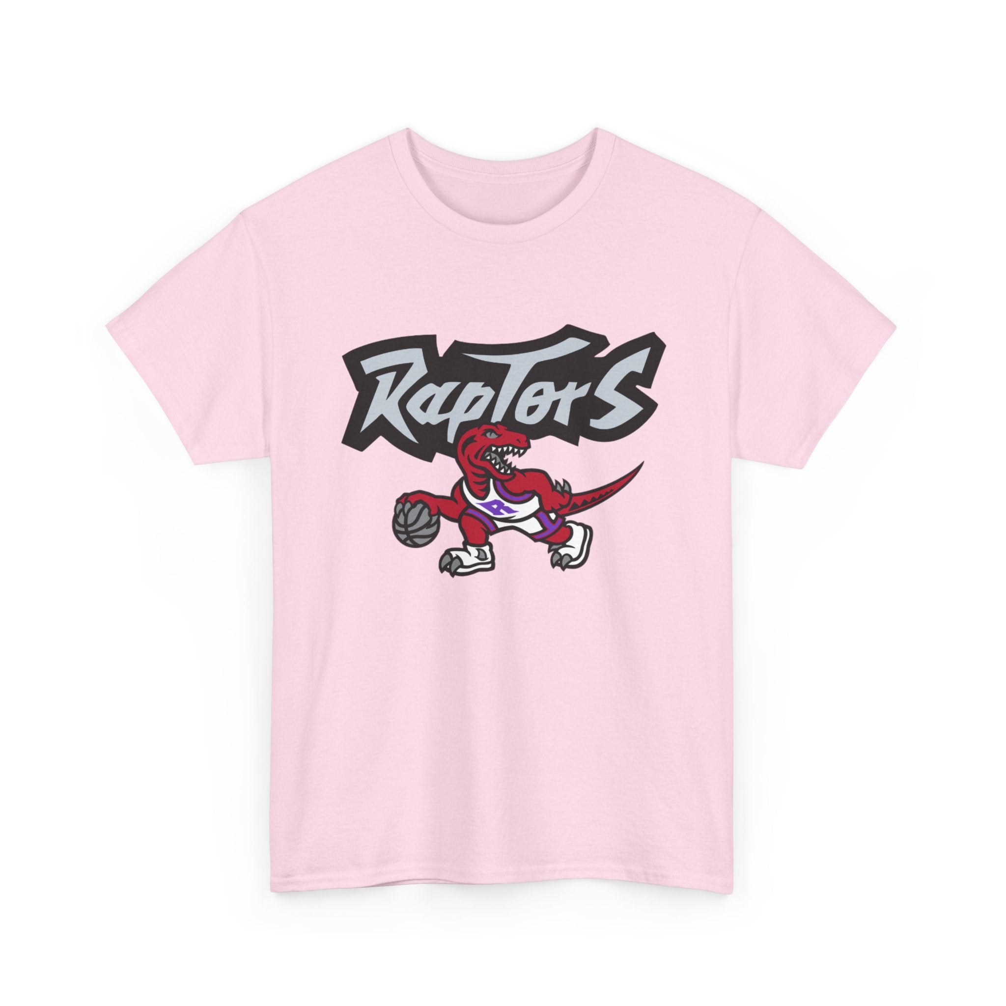 Raptors Basketball T‑Shirt – Vintage Dino Logo Tee