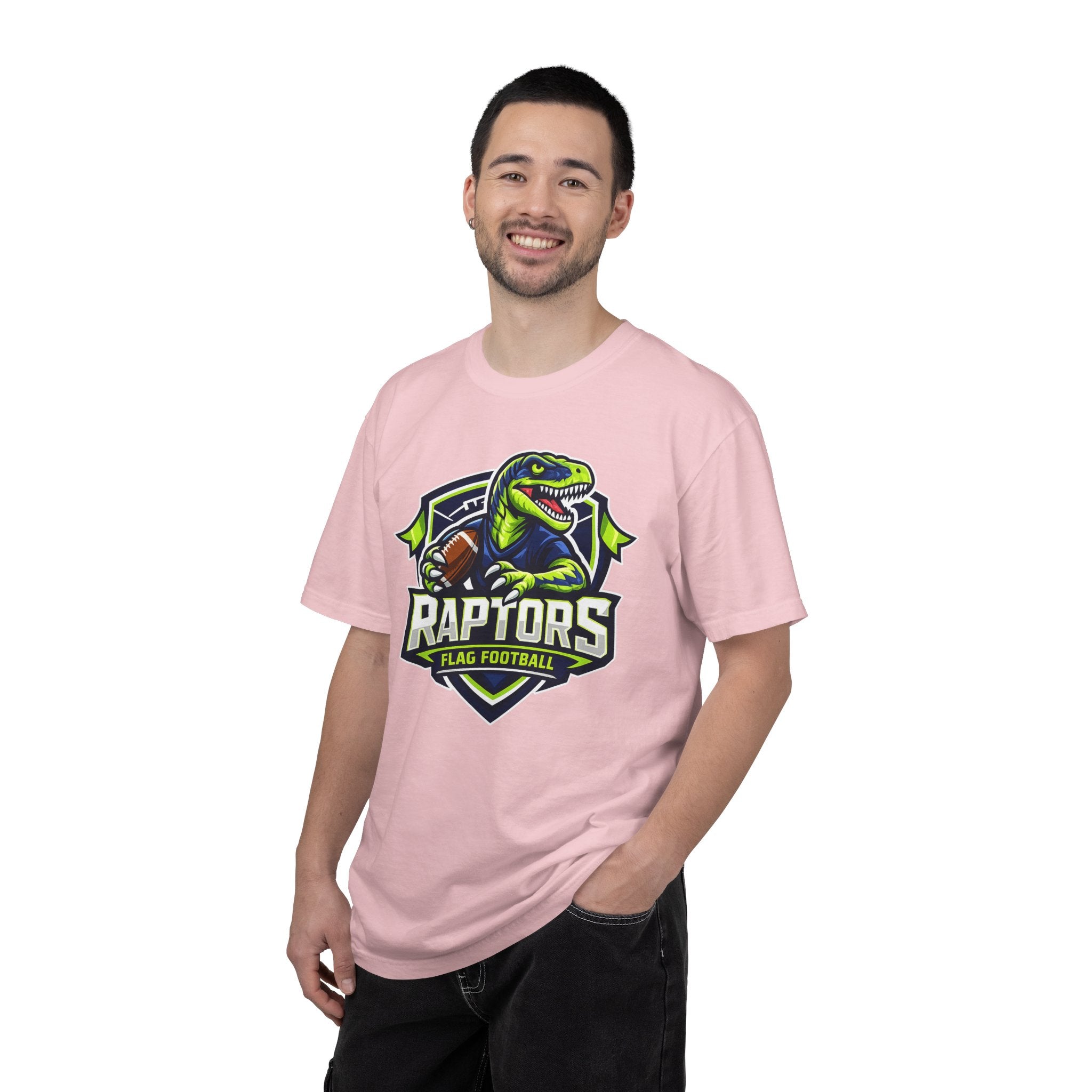 Raptors Flag Football T-Shirt — Comfort Colors