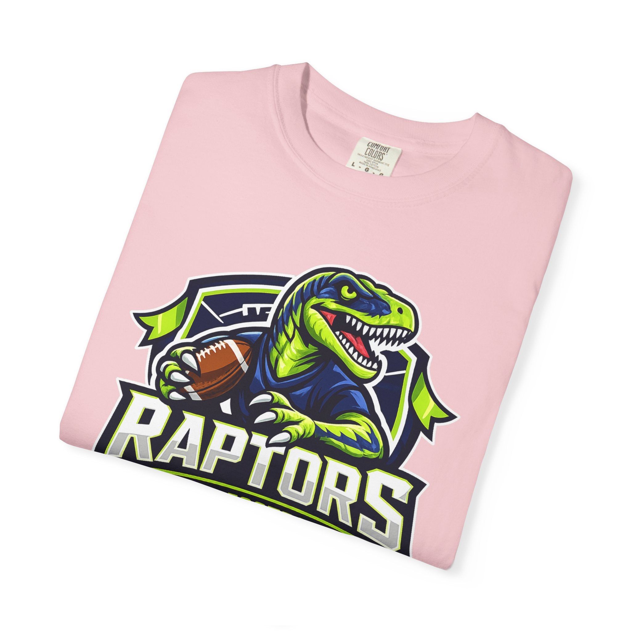 Raptors Flag Football T-Shirt — Comfort Colors