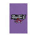 Raptors Logo Hand Towel – Purple Basketball Team Fan Gift