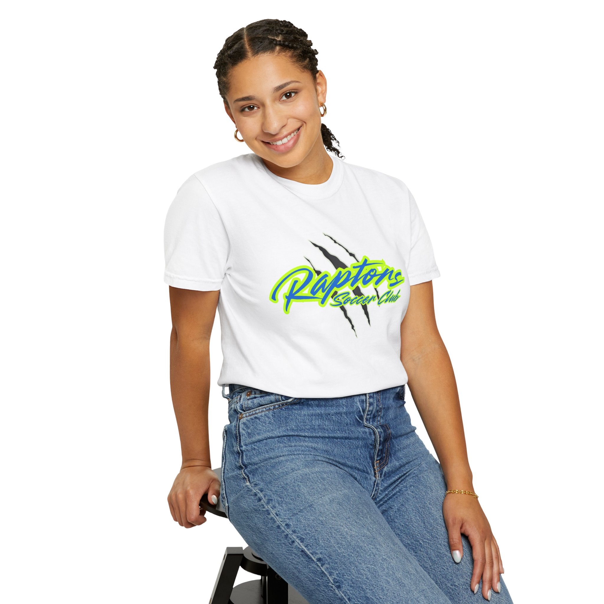 Raptors Surf Club T-Shirt — Vintage Skate Vibe Graphic Tee