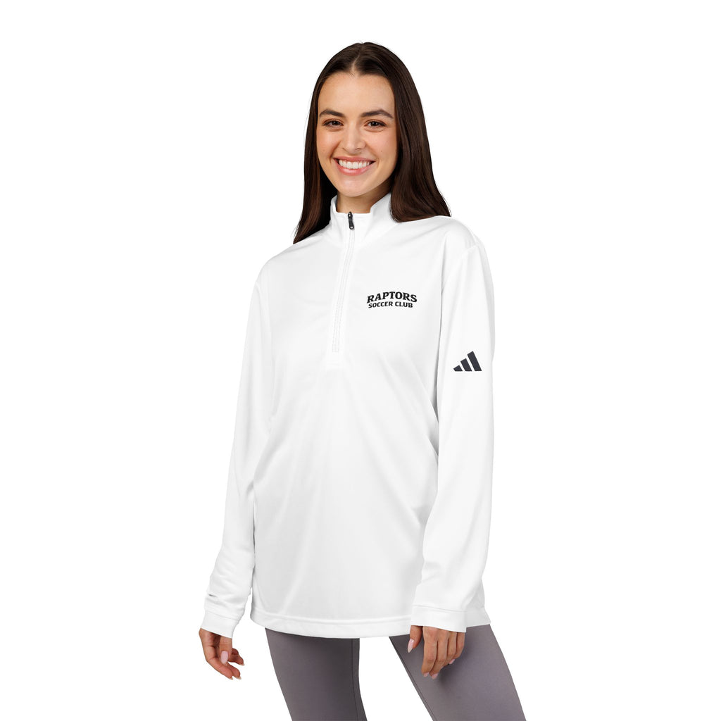 Embroidered Quarter-Zip Pullover — Raptors Soccer Club