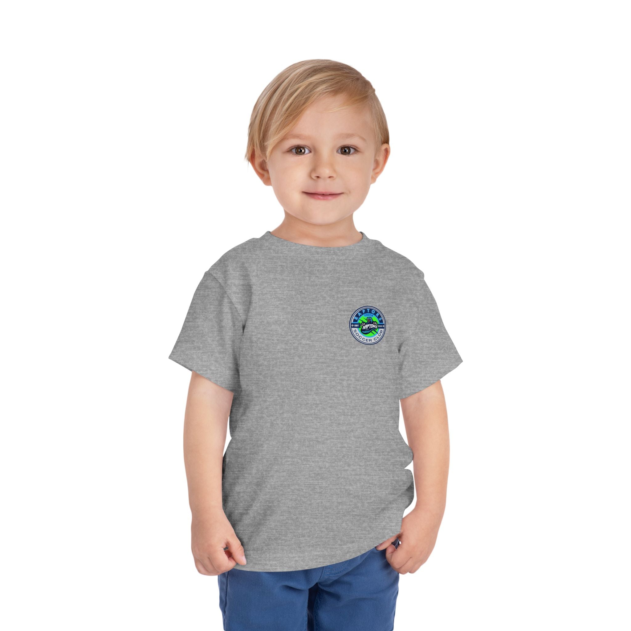 Toddler Tee - "Faith. Family. Raptors." Youth Sports Shirt (Seahawks-Inspired)