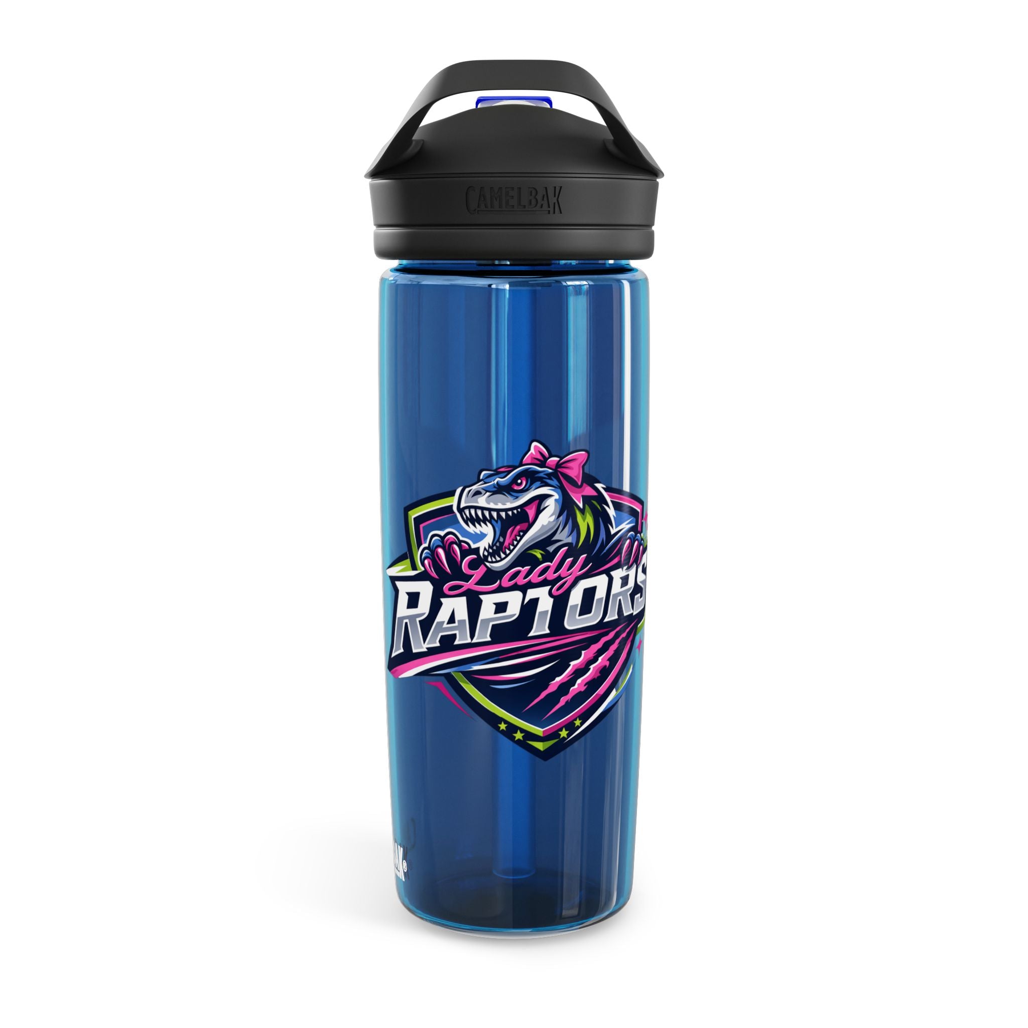 Lady Raptors CamelBak Eddy Water Bottle — 20/25oz Sports Bottle with Team Logo