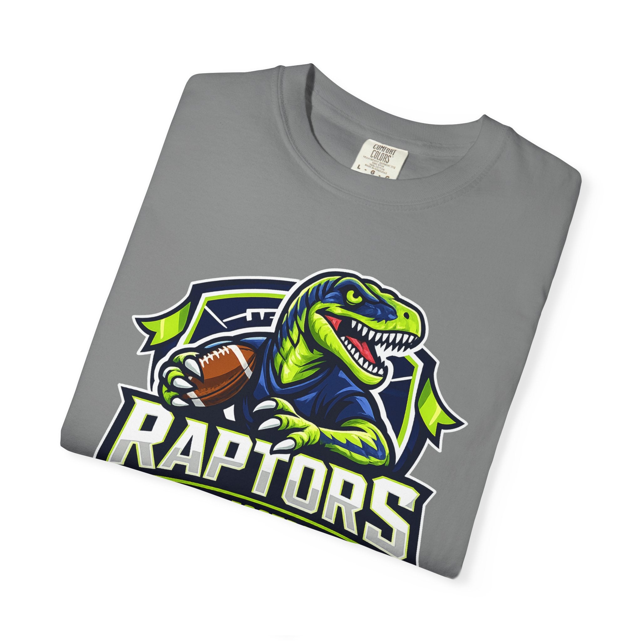 Raptors Flag Football T-Shirt — Comfort Colors