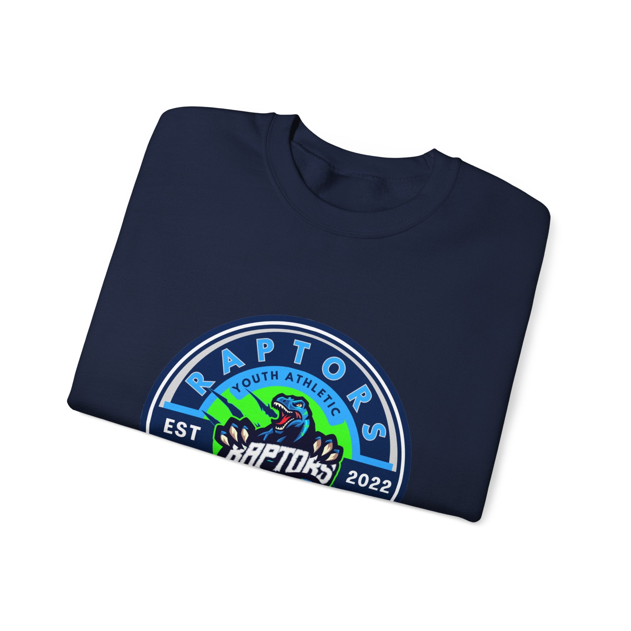 Raptors Foundation Crewneck Sweatshirt — Est. 2022 Athletic Logo