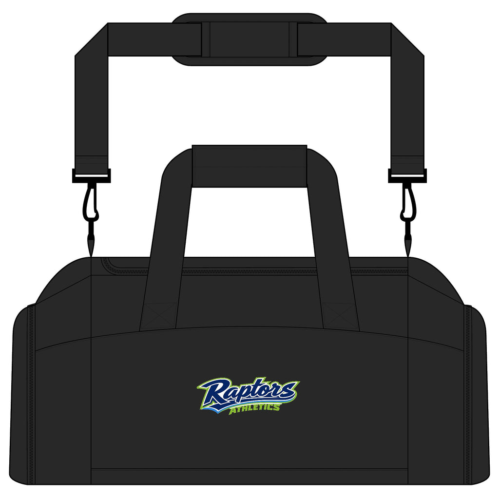 Raptors Athletic Gym Bag – Team Logo Duffle for Sports, Training & Travel