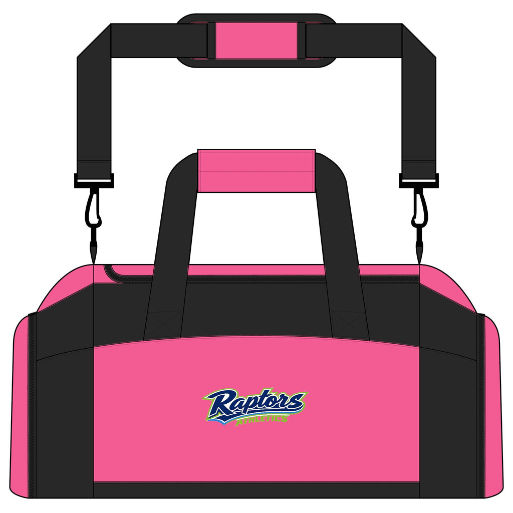 Raptors Athletic Gym Bag – Team Logo Duffle for Sports, Training & Travel