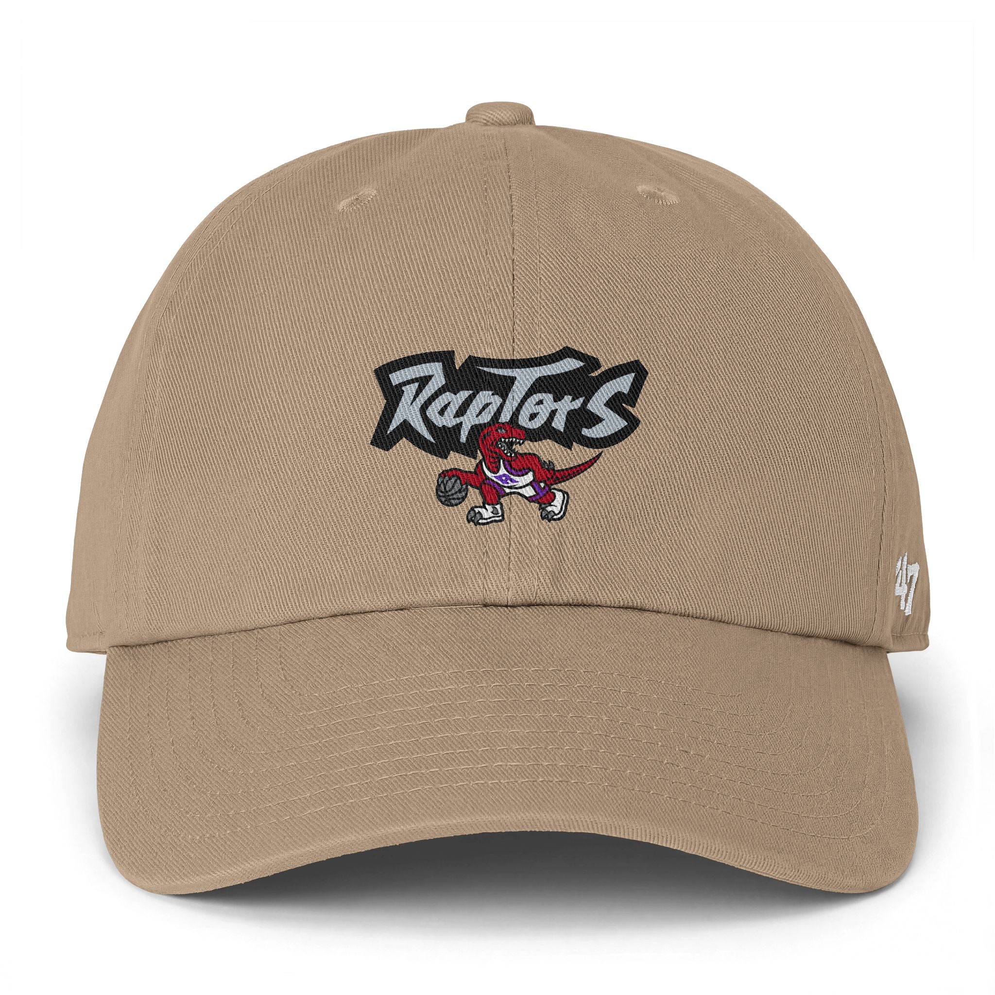 Raptors Clean Up Cap — Embroidered Basketball Dad Hat