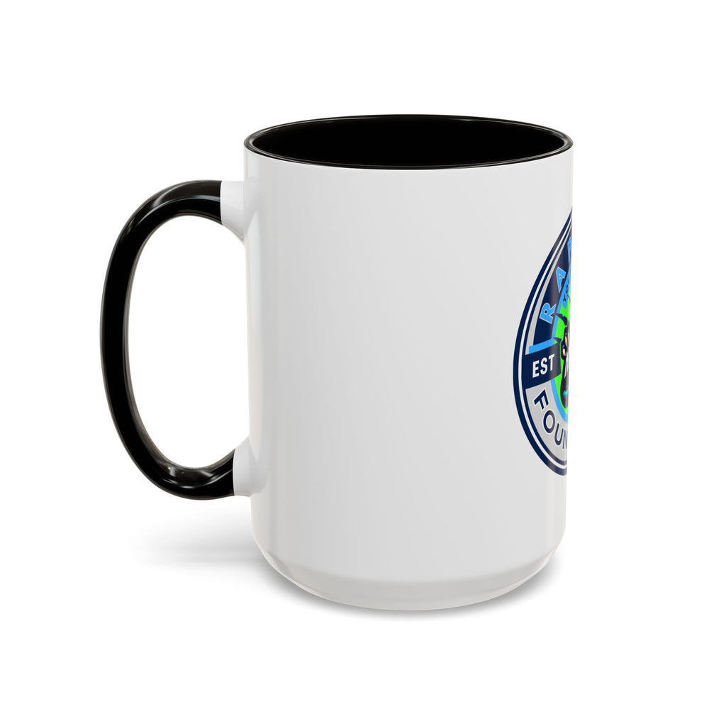 Raptors Foundation Logo Mug — Youth Athletic Team Coffee Cup (11oz/15oz)