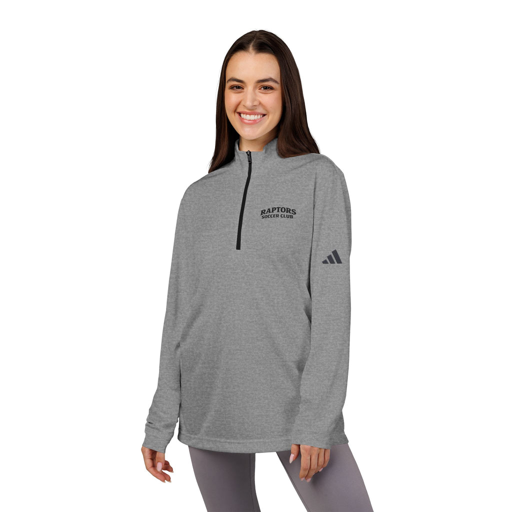 Embroidered Quarter-Zip Pullover — Raptors Soccer Club