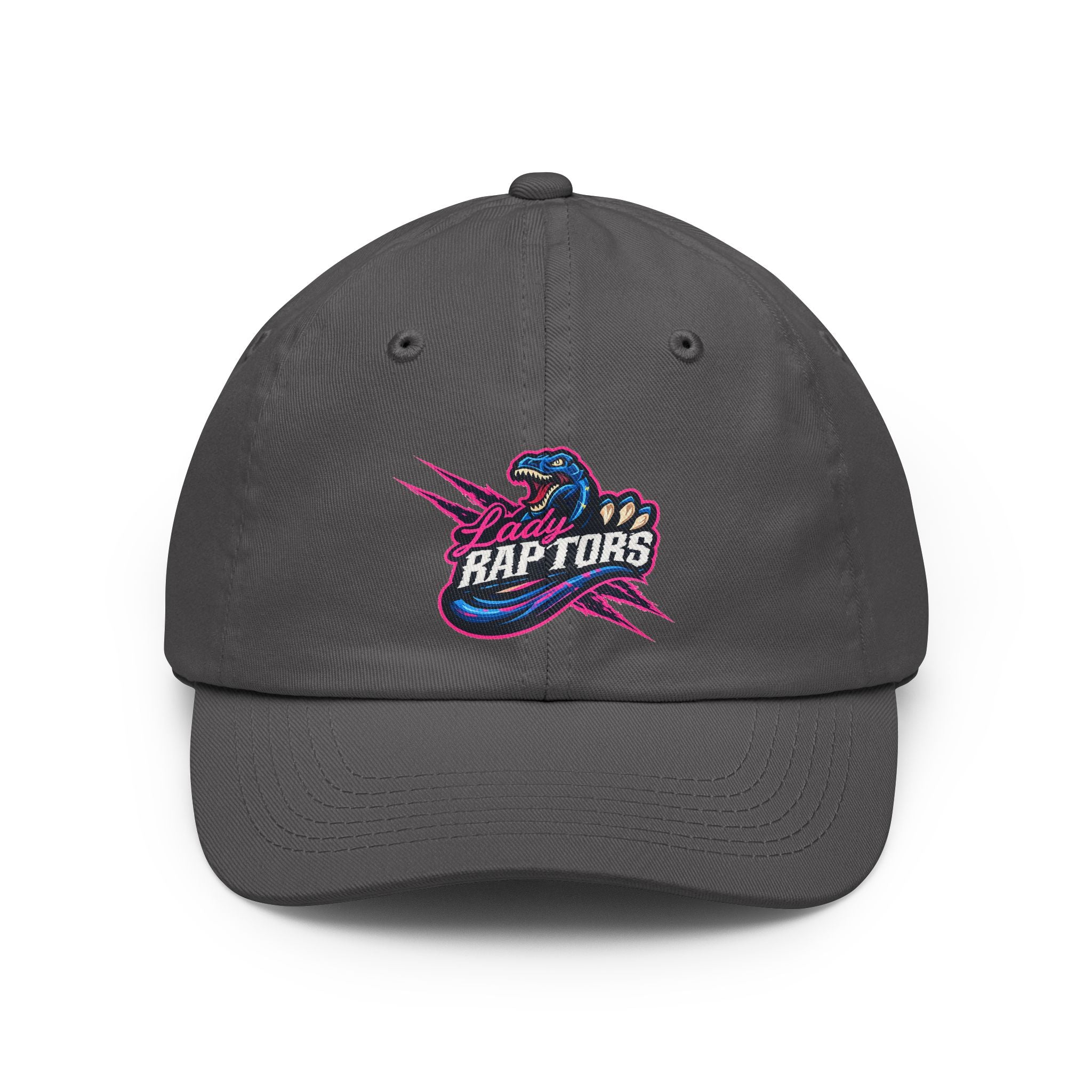 Raptors Dad Hat — Retro Neon 'RapTORS' Embroidered Baseball Cap