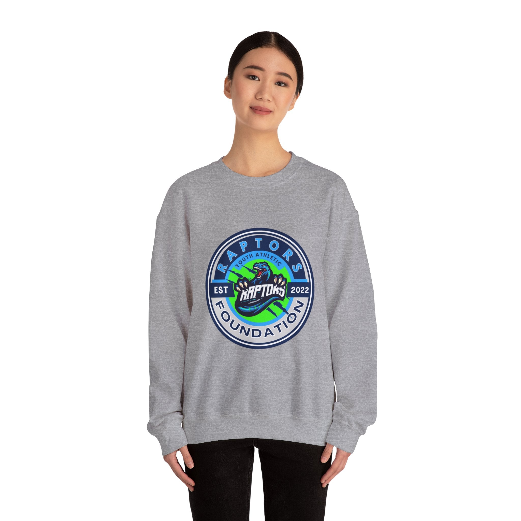 Raptors Foundation Crewneck Sweatshirt — Est. 2022 Athletic Logo