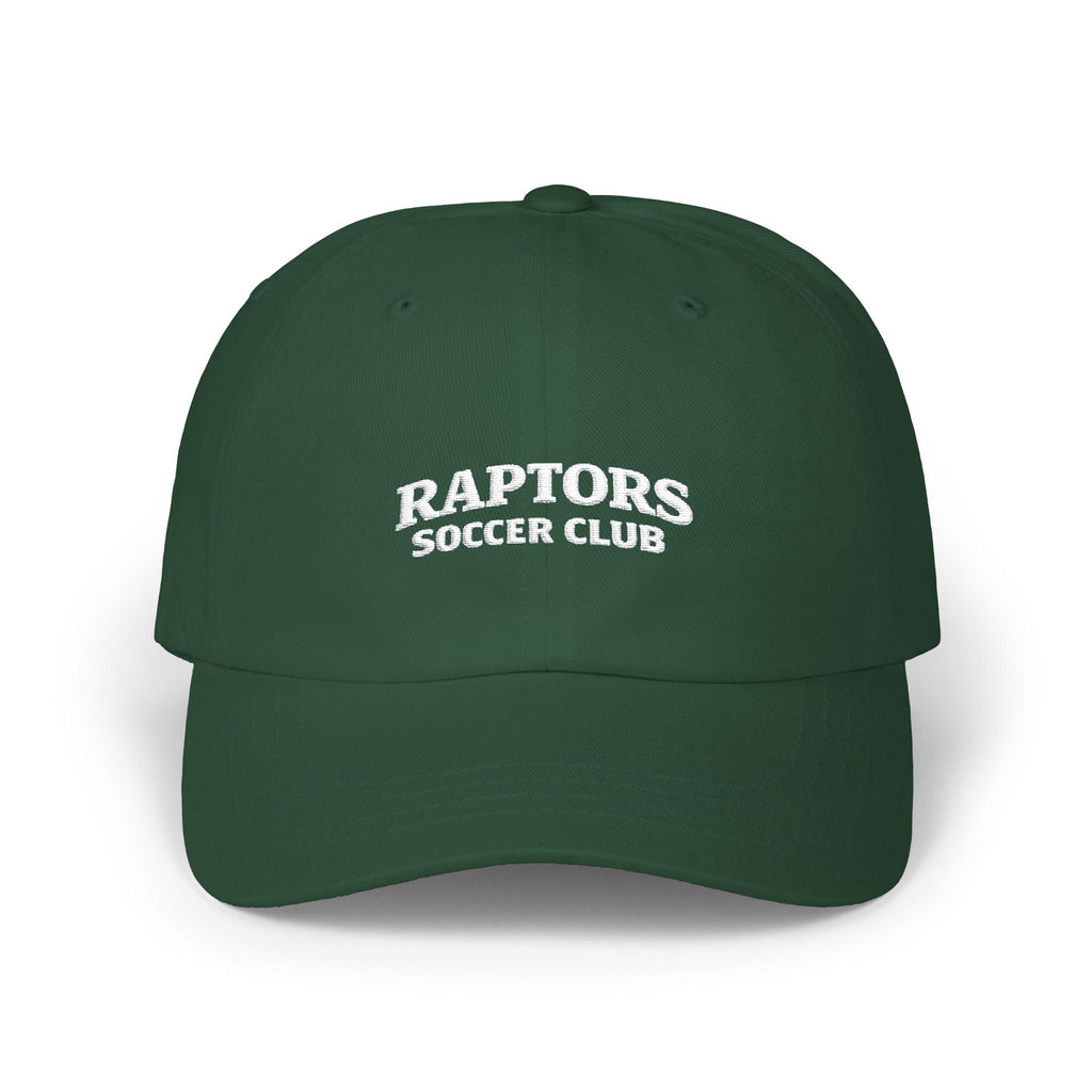 Raptors Soccer Club Camo Dad Cap — Classic Adjustable Baseball Hat