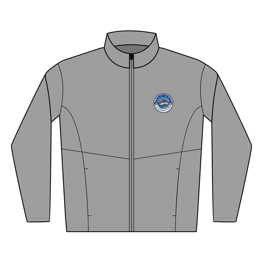 Embroidered Soft Shell Jacket — Coastal Wave Logo