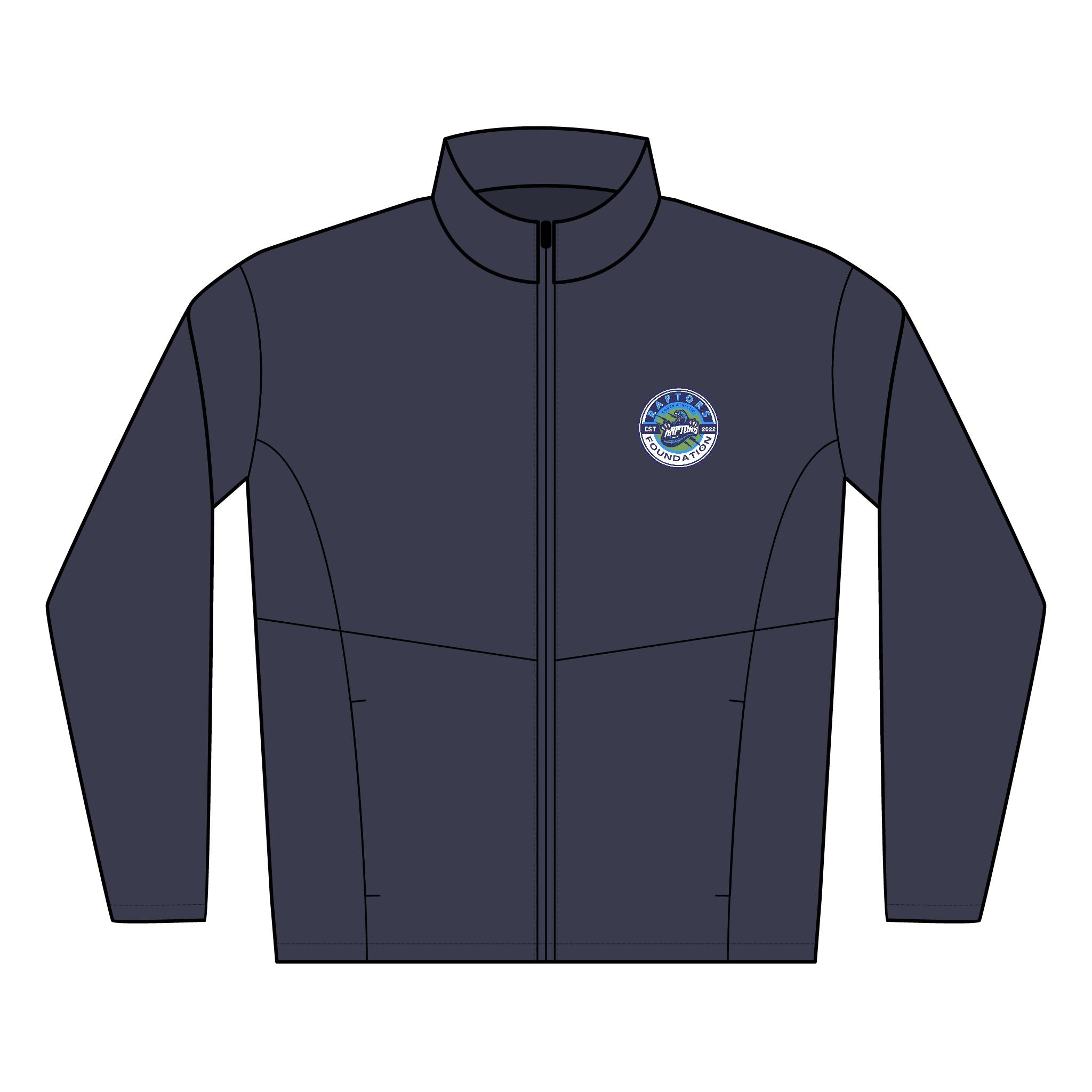Embroidered Soft Shell Jacket — Coastal Wave Logo