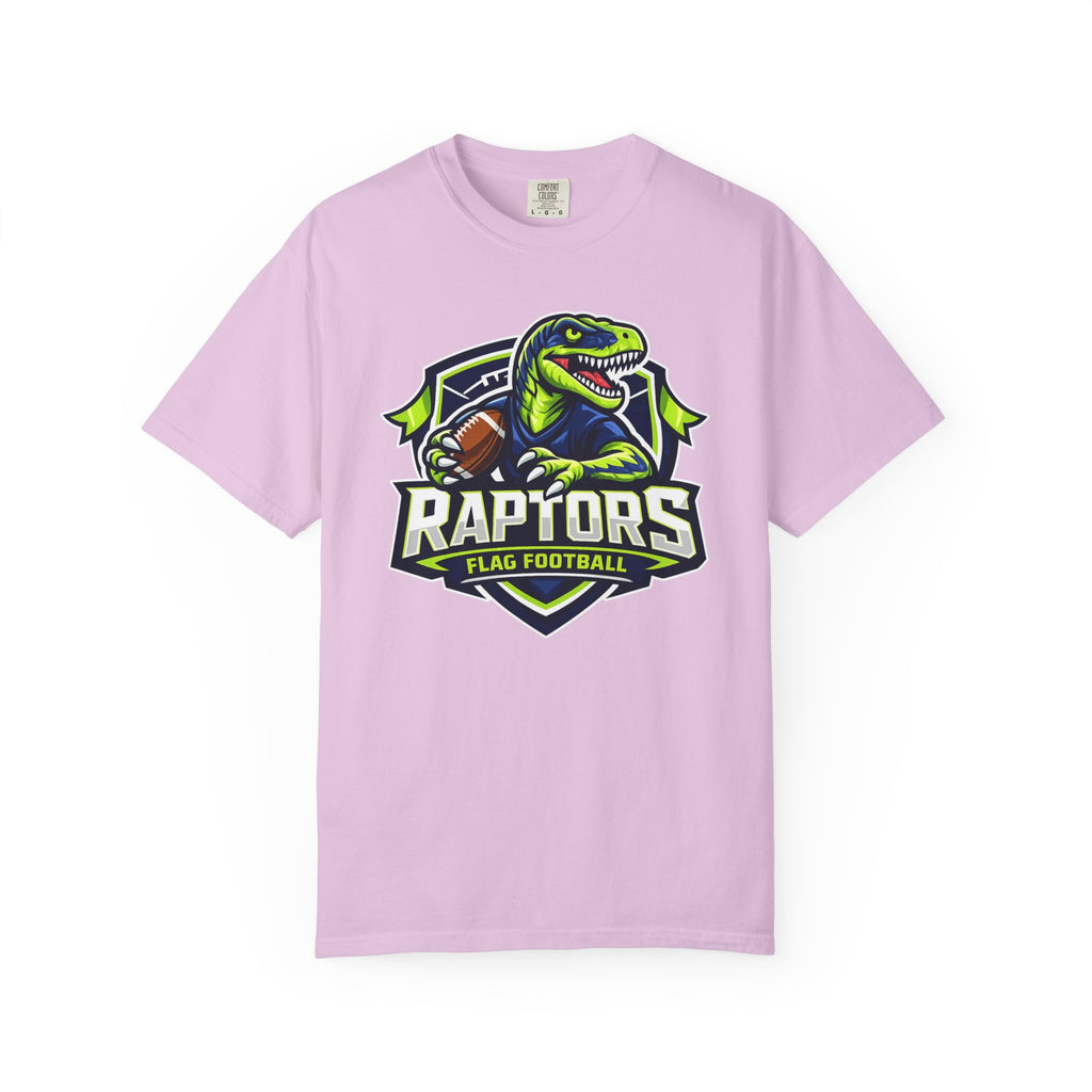 Raptors Flag Football T-Shirt — Comfort Colors