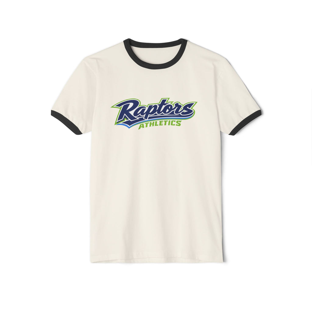 Raptors Athletics Ringer T-Shirt — Retro Sports Graphic Tee