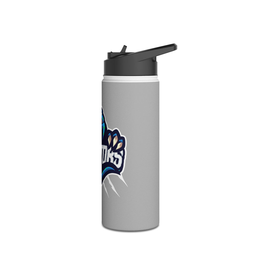 OG Raptors Logo Stainless Steel Water Bottle — Insulated Sports Bottle with Fierce Dino Logo
