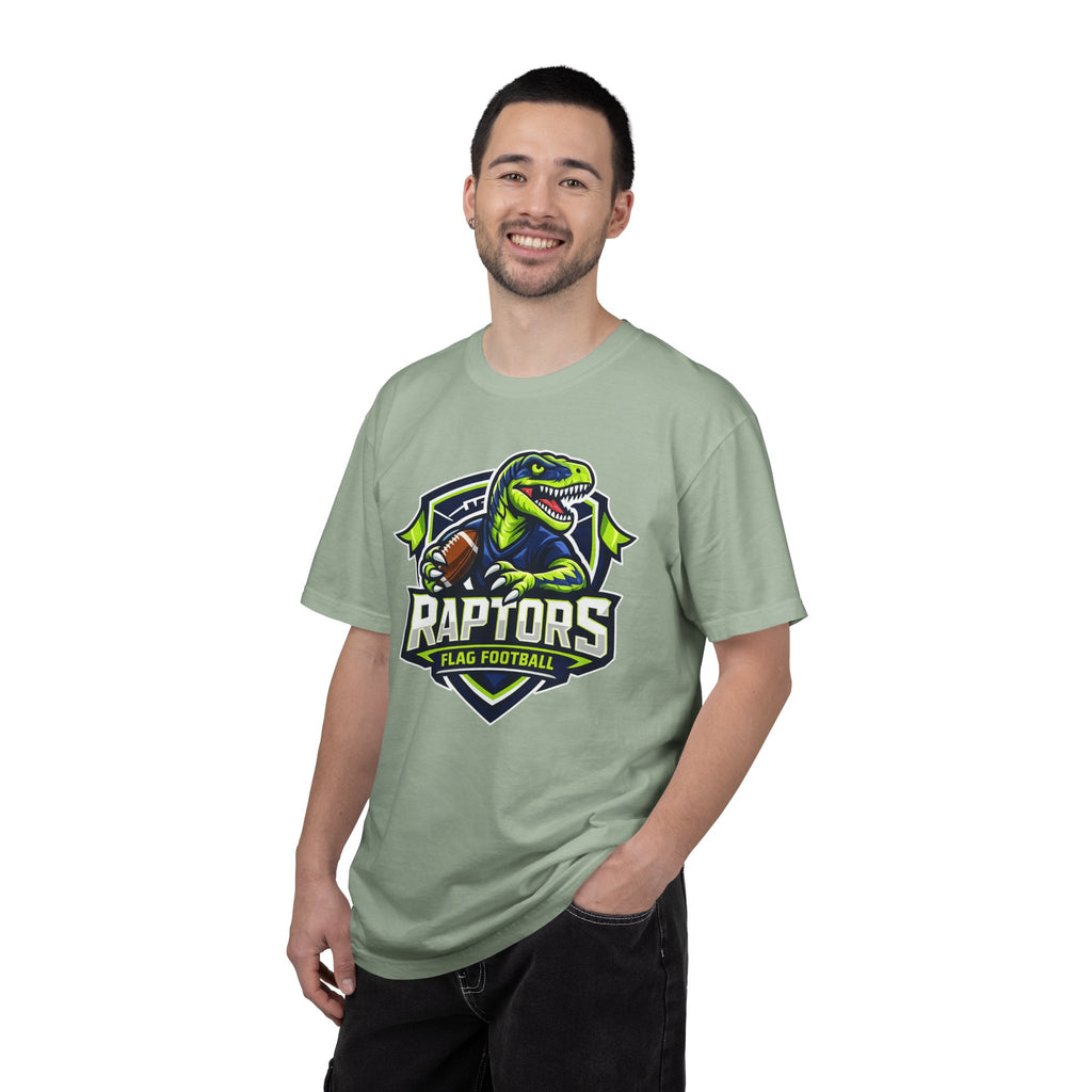 Raptors Flag Football T-Shirt — Comfort Colors