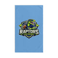 Raptors Flag Football Hand Towel – Dino Mascot Sports Team Towel